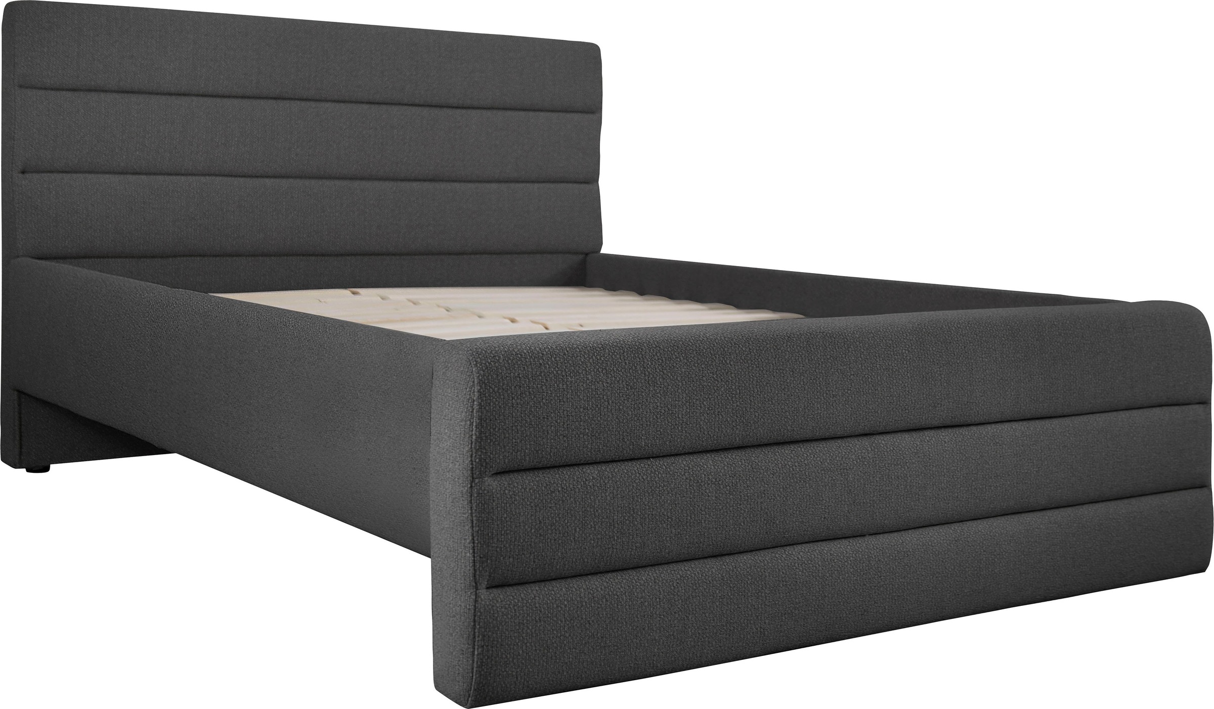 Home affaire Polsterbett "Merrit" Quernaht im Kopf- und Fußteil, in 5 Breit günstig online kaufen