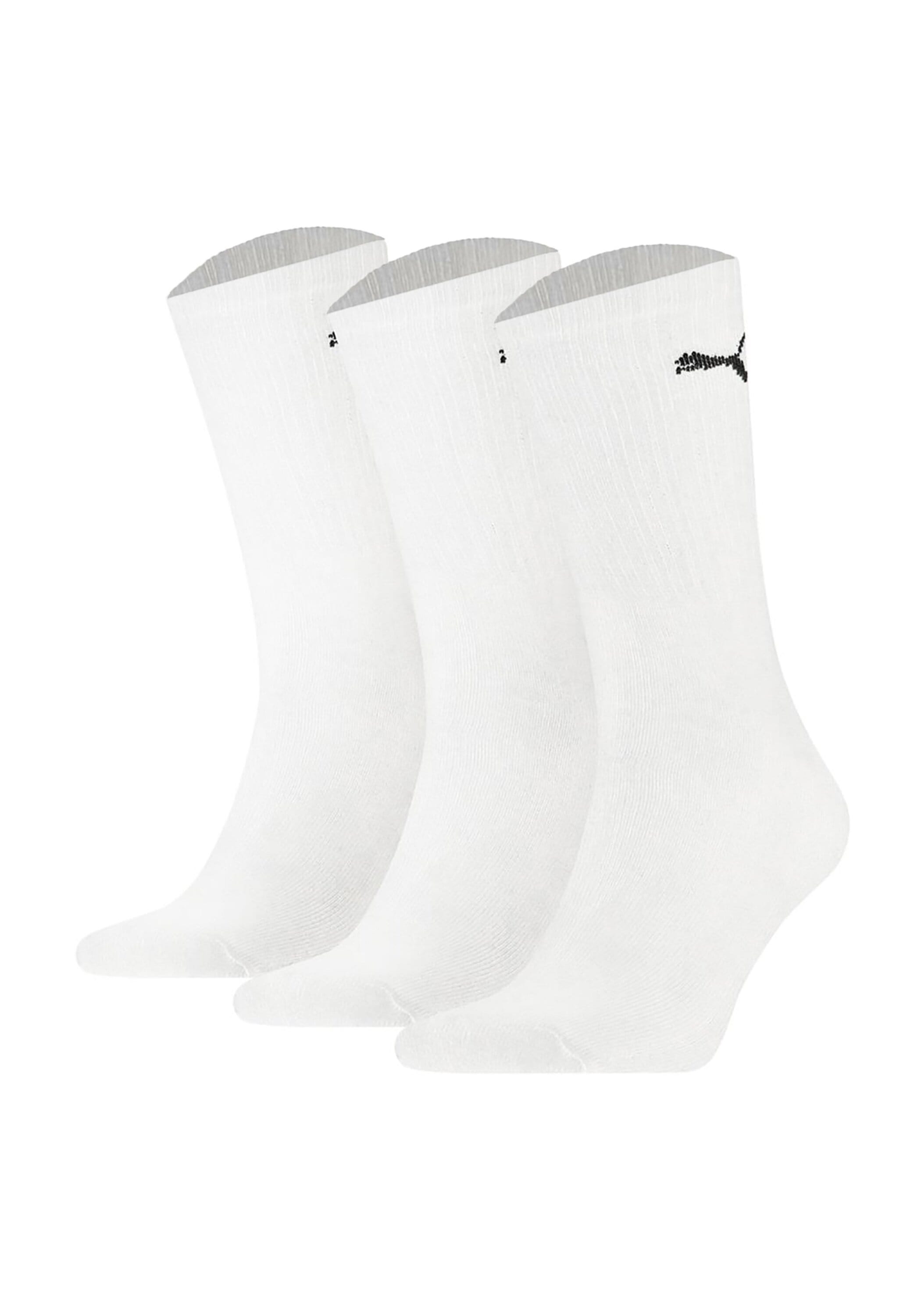 Kurzsocken PUMA "Socken 3er Pack", Herren, Gr. 35-38, weiß, Obermaterial: 65% Baumwolle CO. 28% Polyester PES. 5% Polyamid PA. 2% Elasthan EL., Socken 2