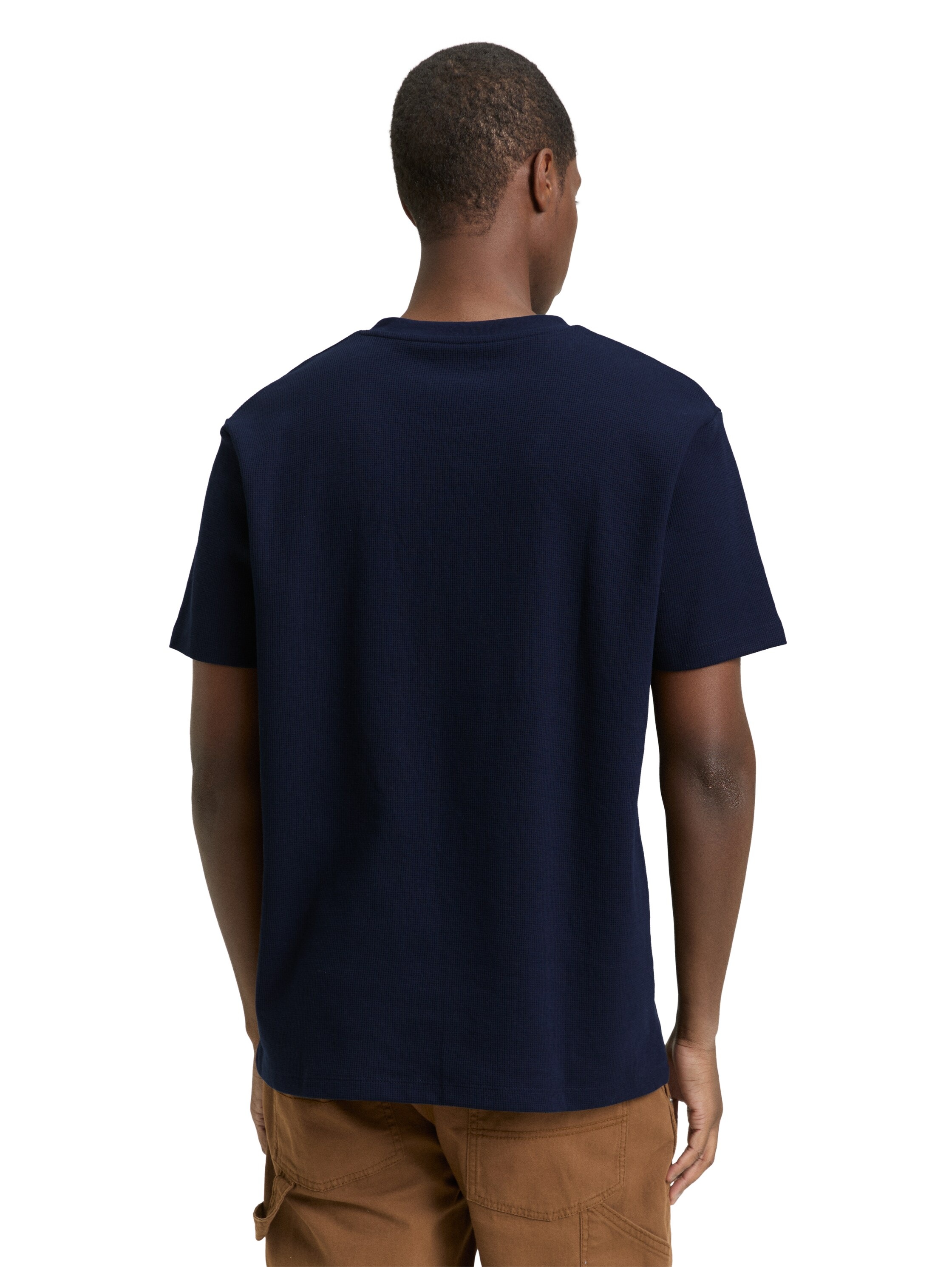 TOM TAILOR Denim T-Shirt in Piqué-Qualität