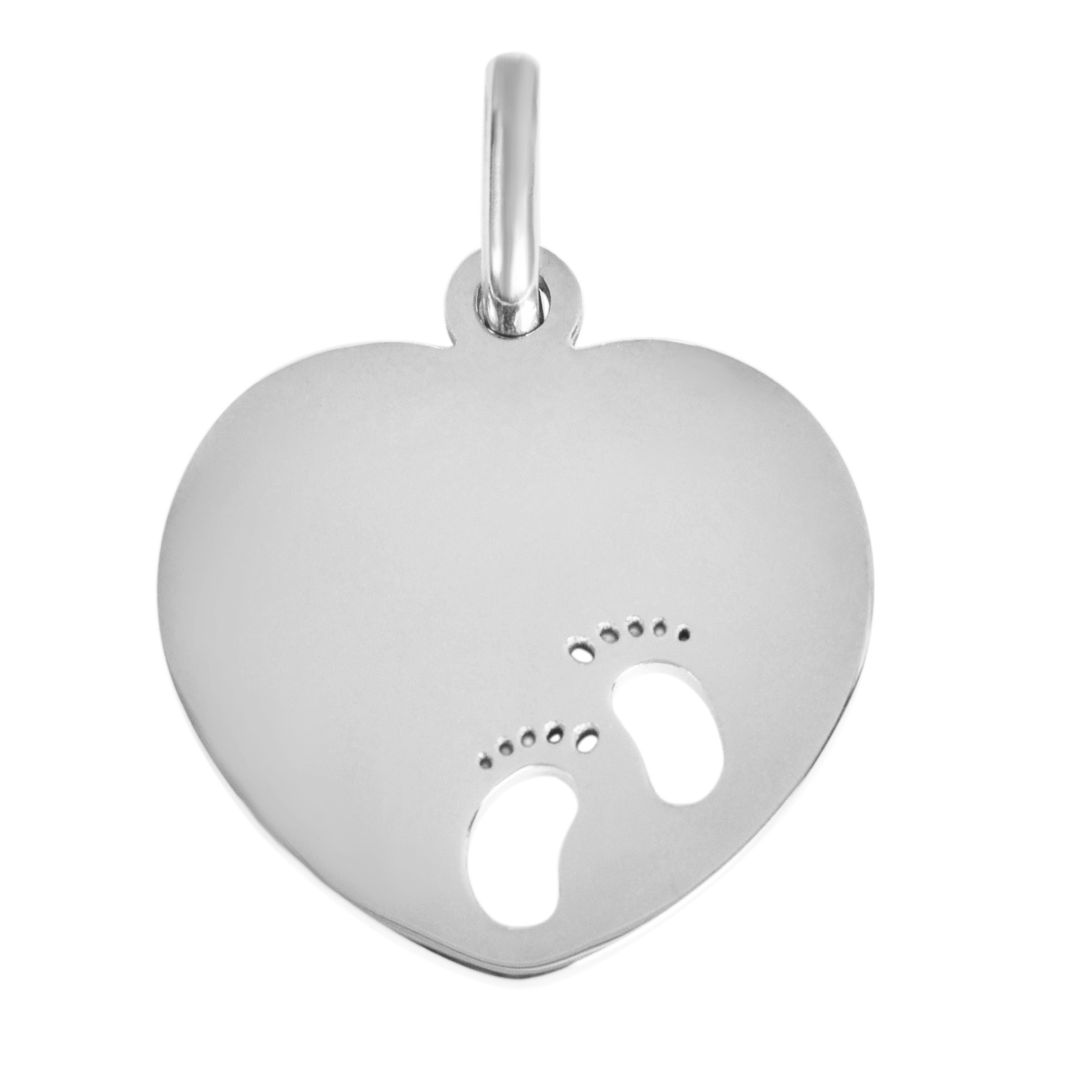 Adelia´s Kettenanhänger »Anhänger Herz aus Edelstahl 5,26 cm« | BAUR