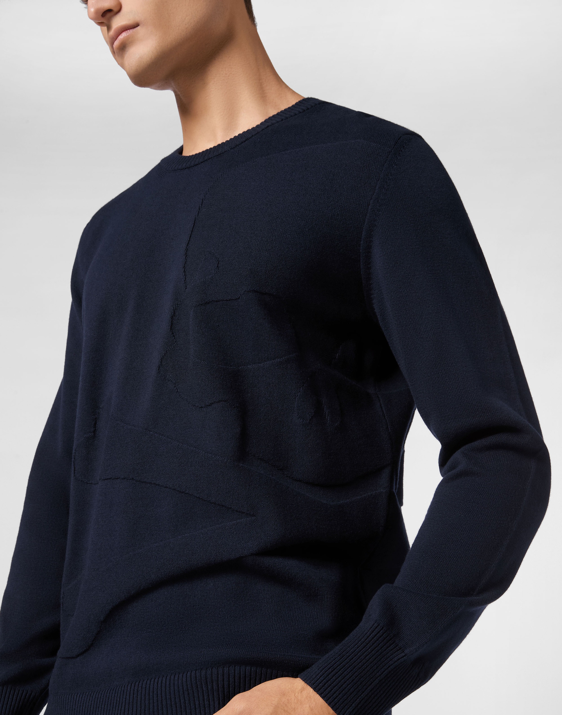 PHILIPP PLEIN Rundhalspullover »Skull&Bones«