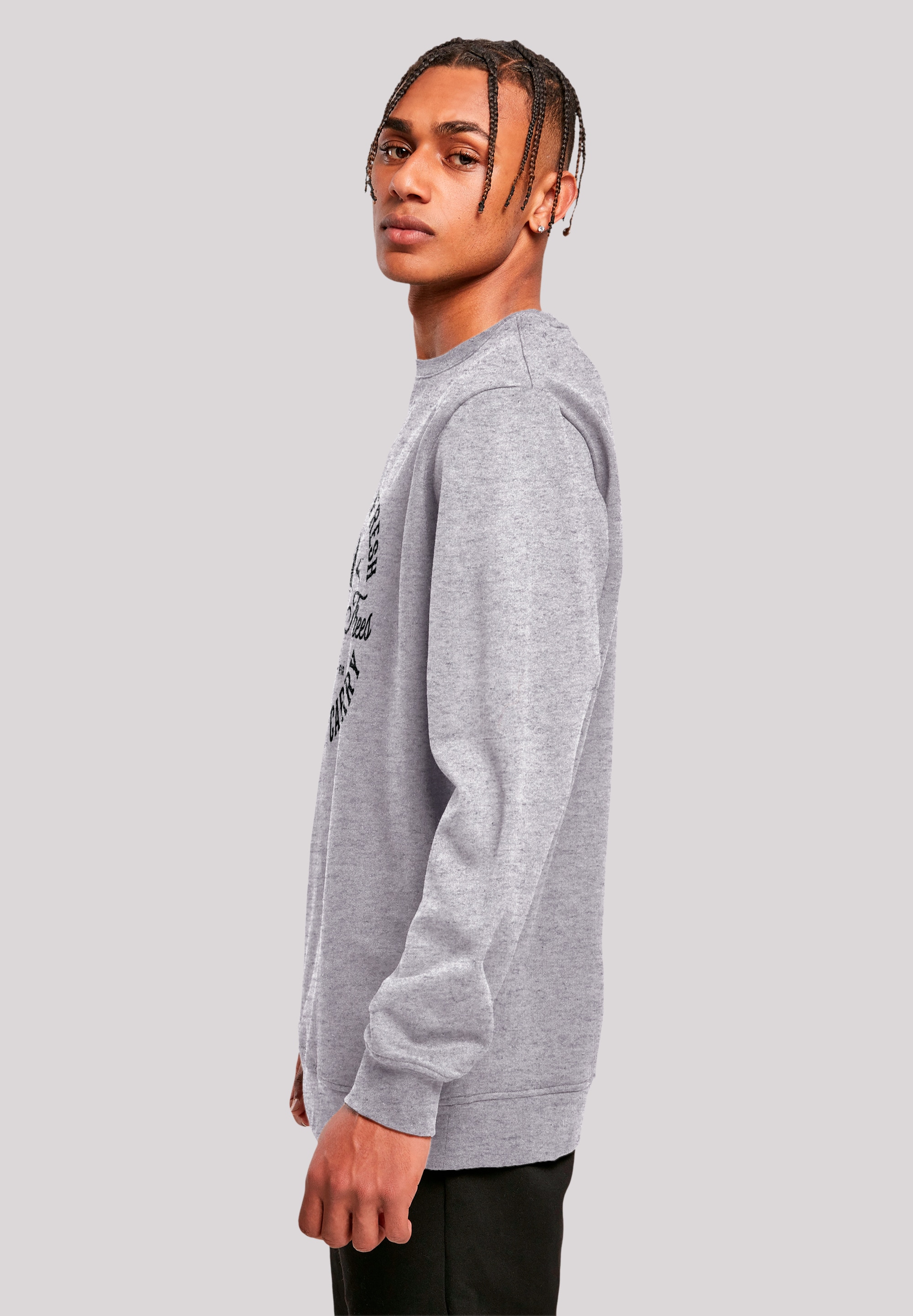 F4NT4STIC Sweatshirt »Weihnachten Trees Farm Retro Sign«, Premium Qualität, Christmas Collection
