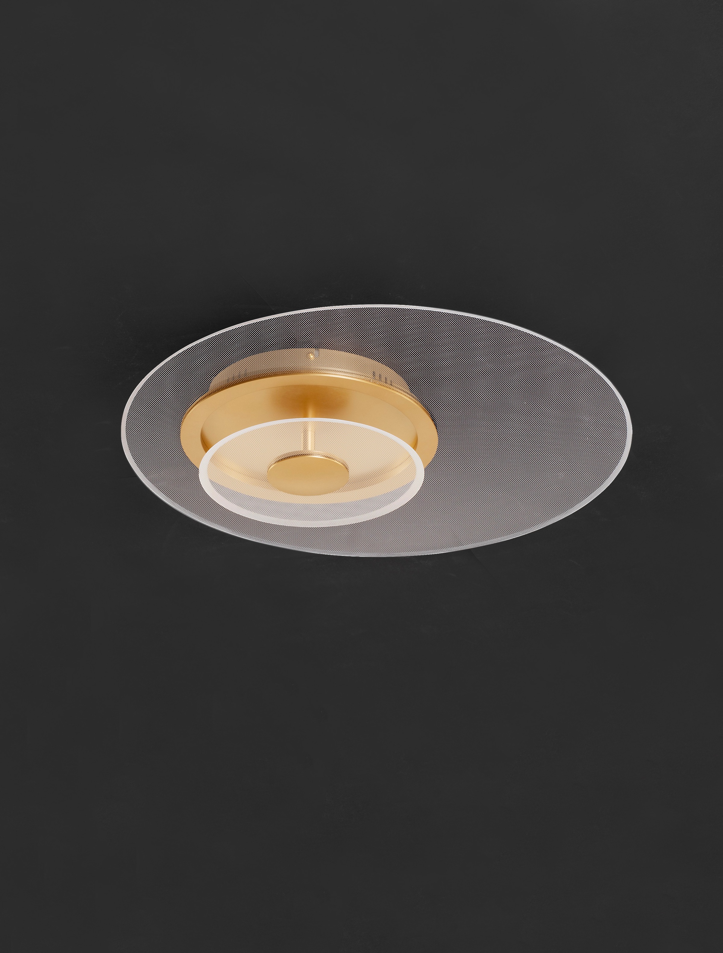 Nova Luce COPO Deckenleuchte Gold 50cm 3