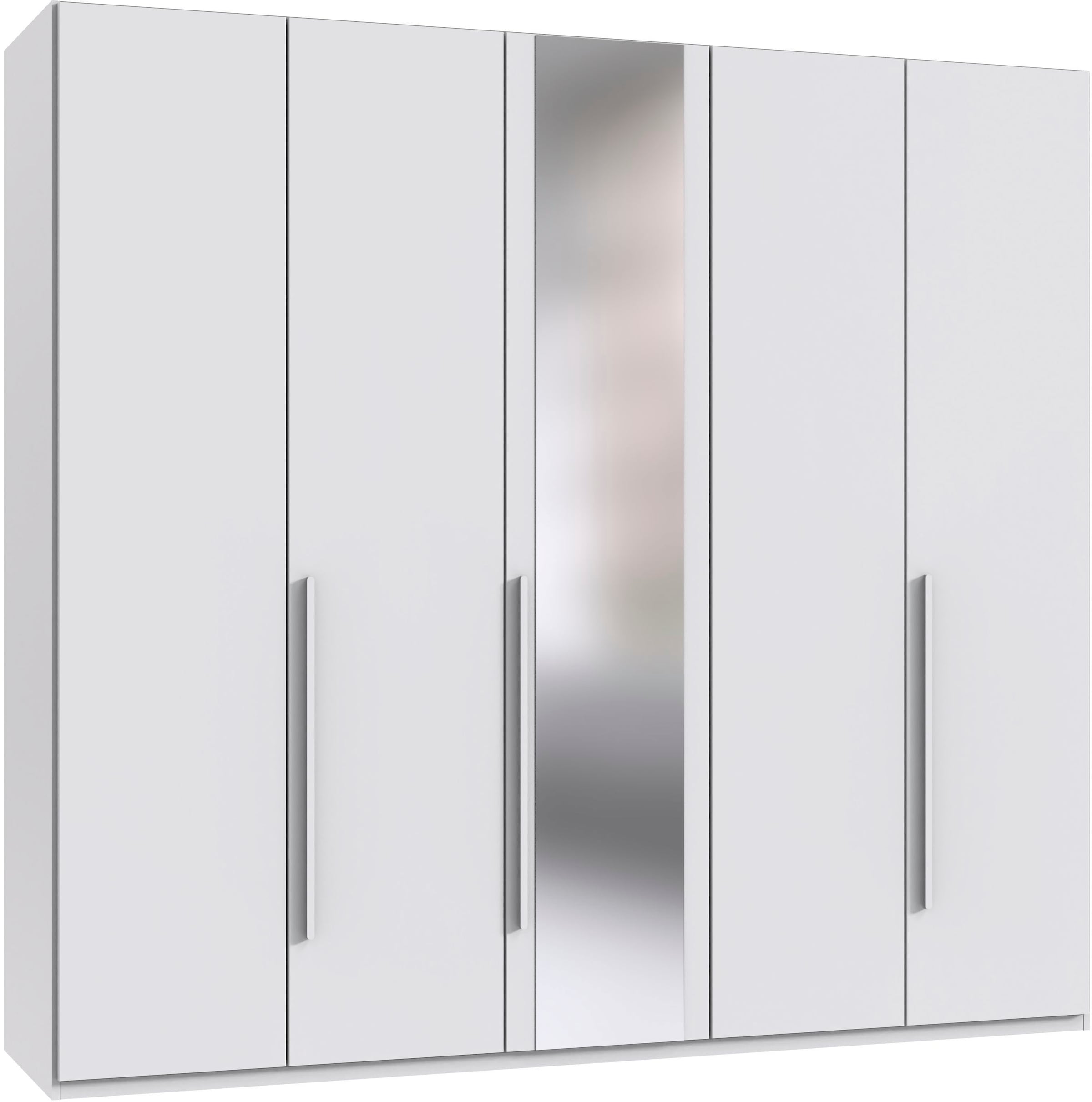 Wimex Drehtürenschrank "London in den Breiten 180cm, 225cm und 270cm erhältlich, inkl. Spiegel" Kleiderschrank wahlweise mit Basic- o. Premium-Ausstattung erhältlich