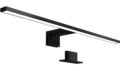 Spiegelleuchte , Metall-Kunststoff, schwarz, Inkl. LED Platine, 8 Watt, 780 Lumen,...