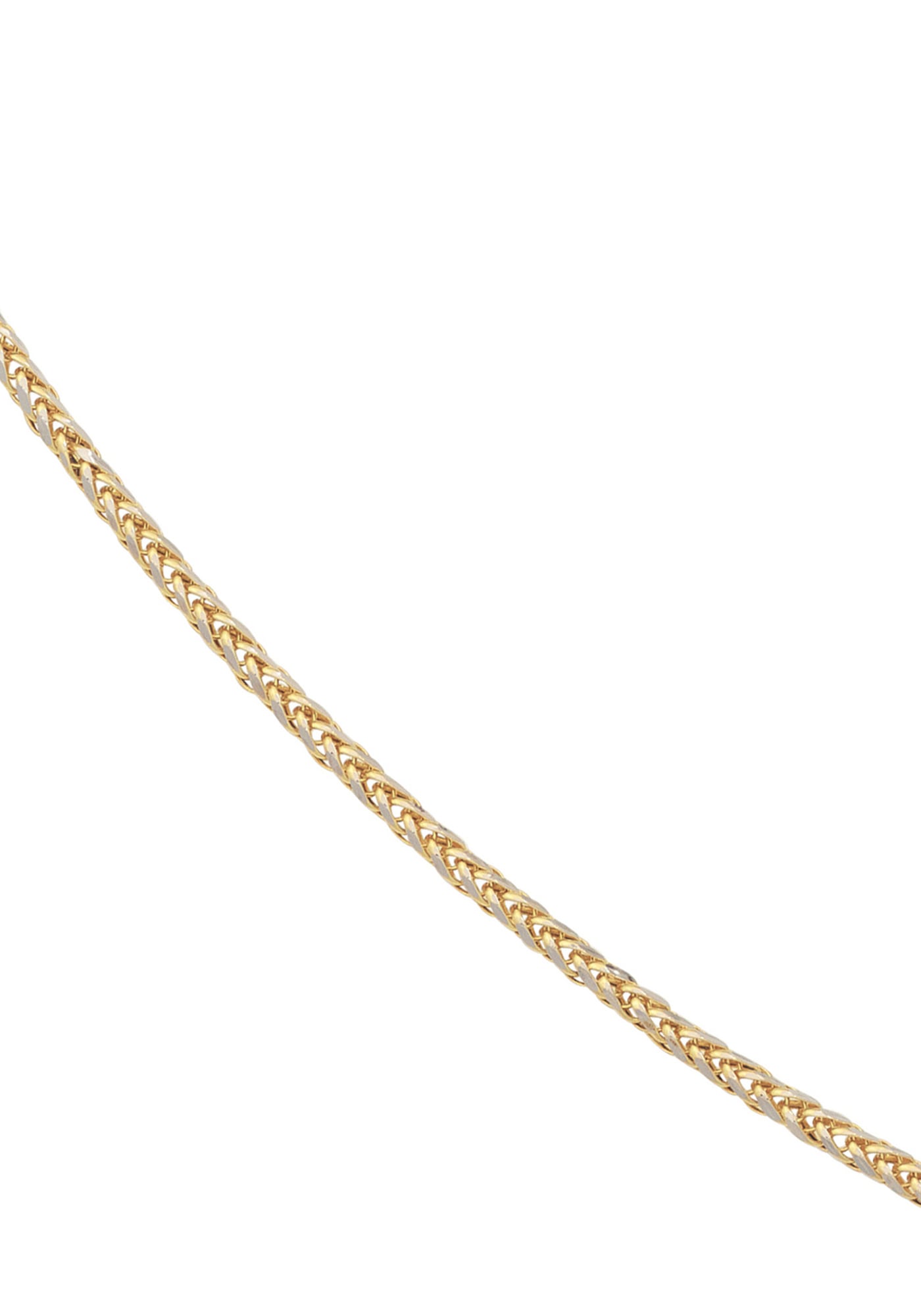 JOBO Goldkette, Zopfkette 585 Gold bicolor 45 cm 1,9 mm online kaufen | BAUR
