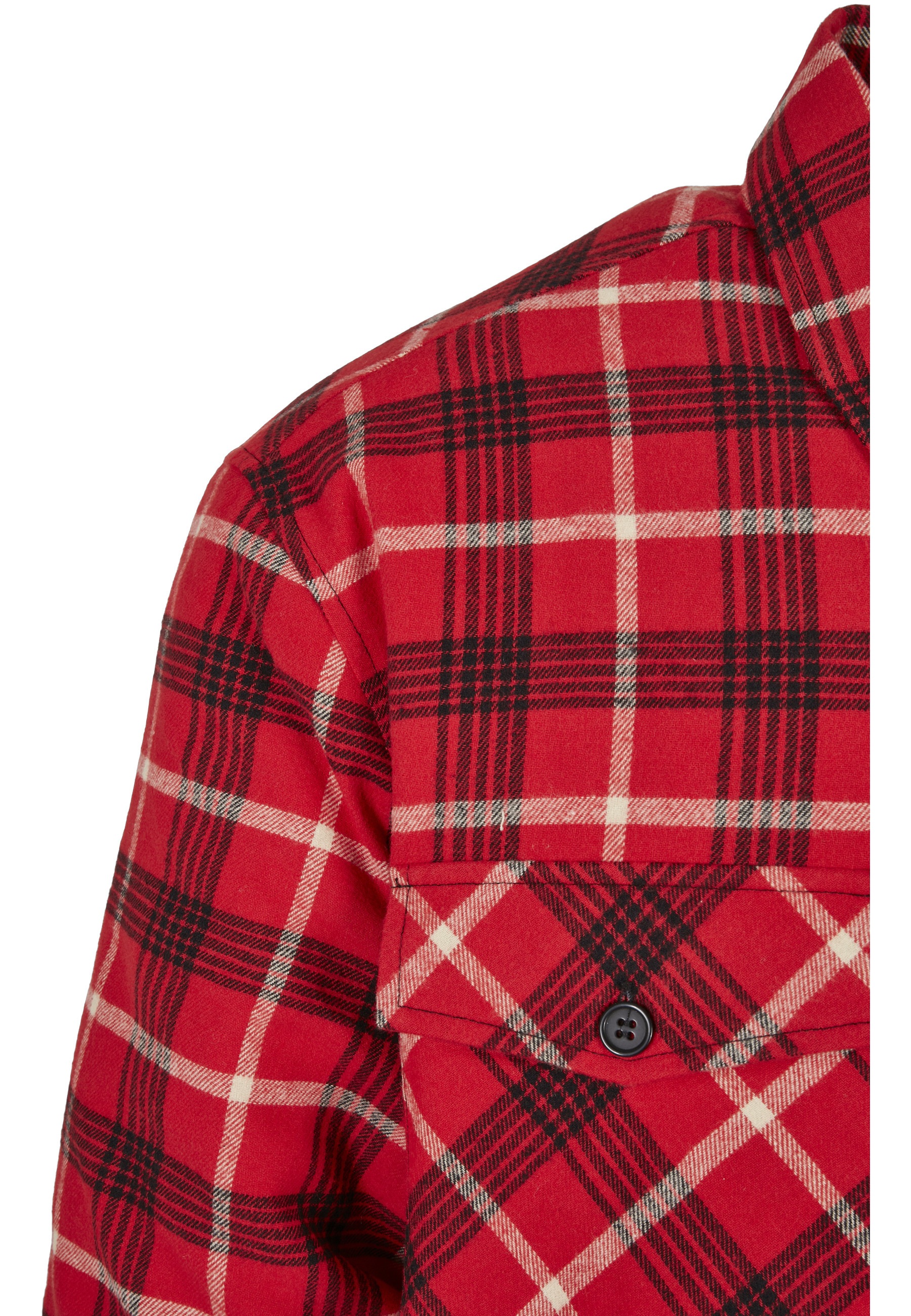 URBAN CLASSICS Funktionsmantel »Urban Classics Herren Plaid Quilted Shirt Jacket«