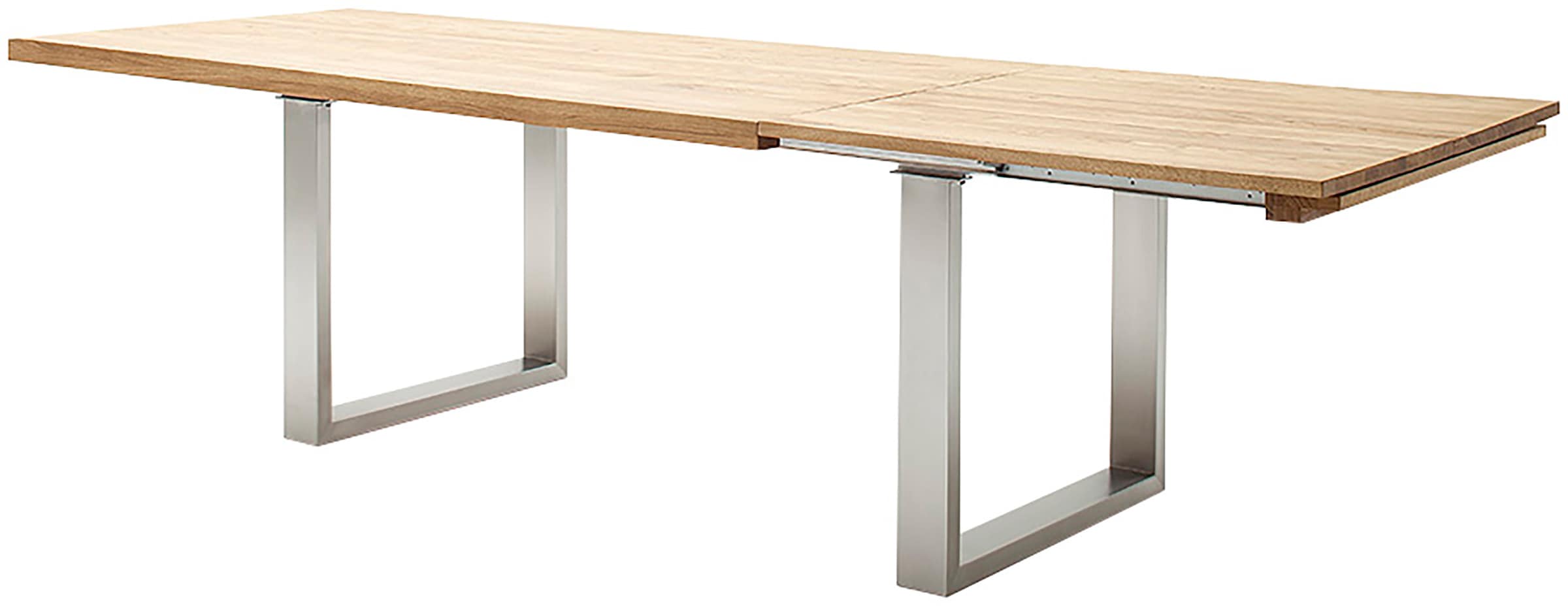 MCA furniture Kulissen-Esstisch »Dayton Esstisch Kufentisch«, Synchronauszug,ausziehbar,eiche,massiv,extra lang,XXL,belastbar 50 kg