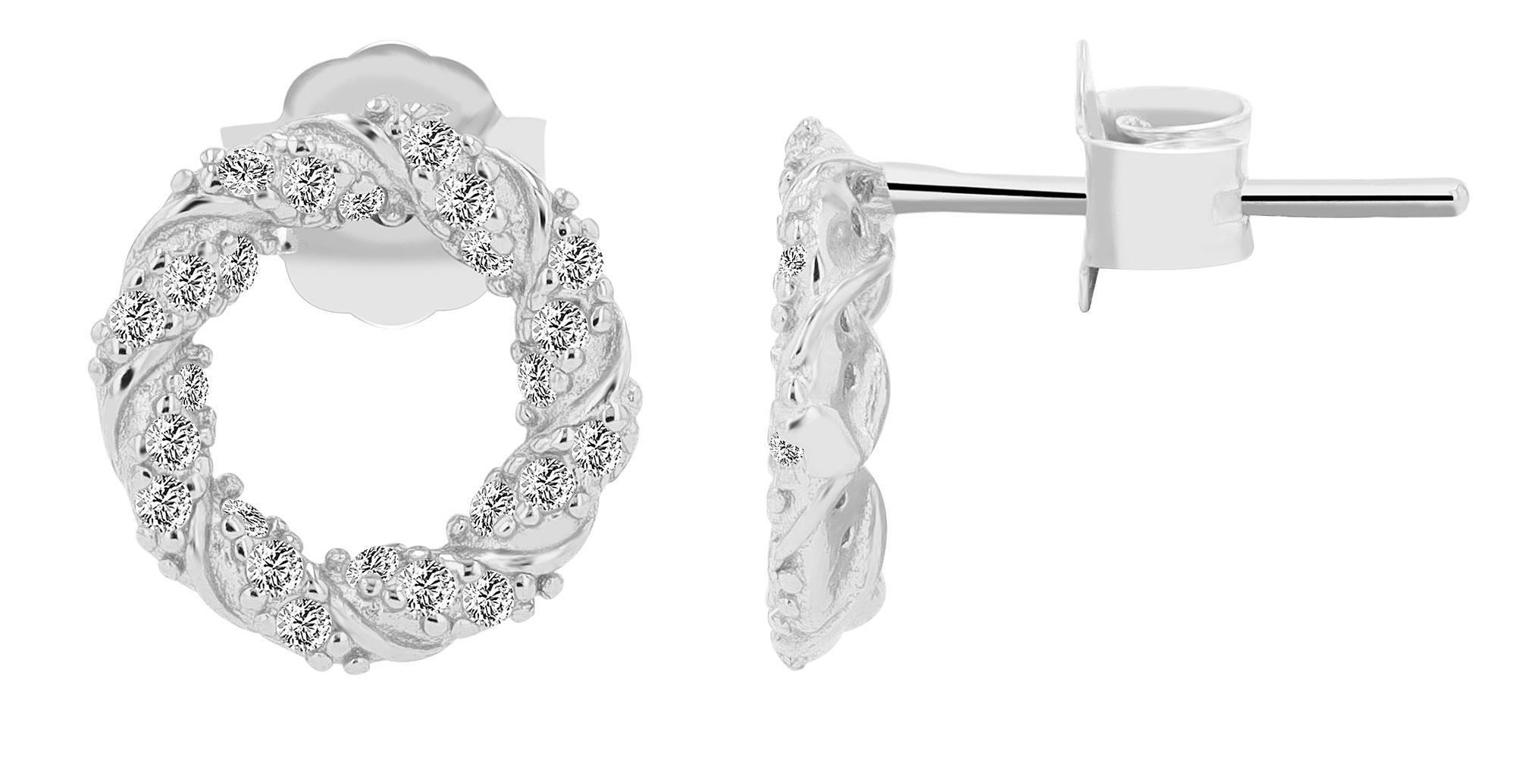 Adelia´s Paar Ohrhänger "Ohrringe – Ohrstecker aus 925 Silber" Ideal als Geschenk zum Geburtstag