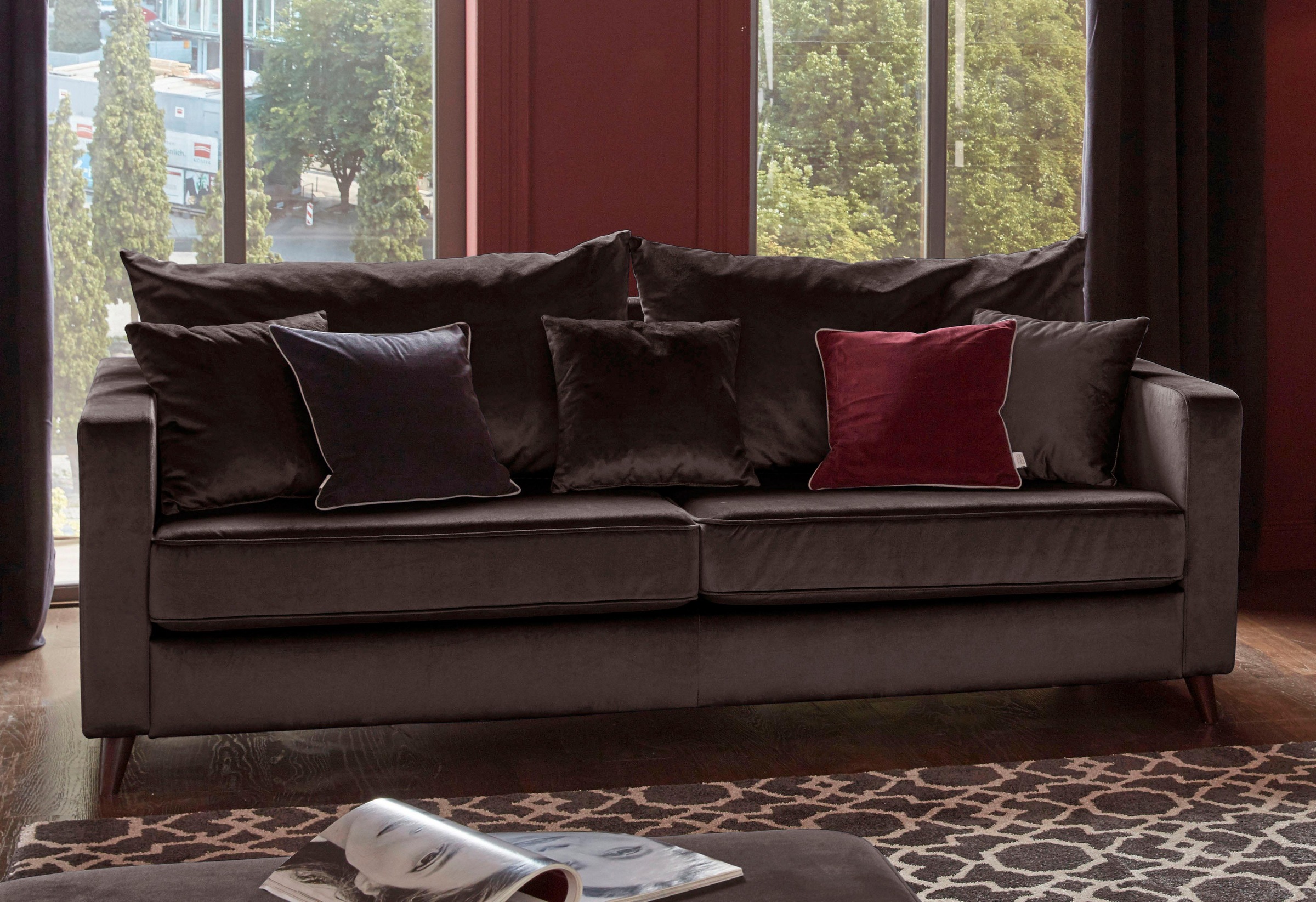 Guido Maria Kretschmer Home&Living 3-Sitzer »Renesse«, lose Kissen, Keder an Sitzkissen