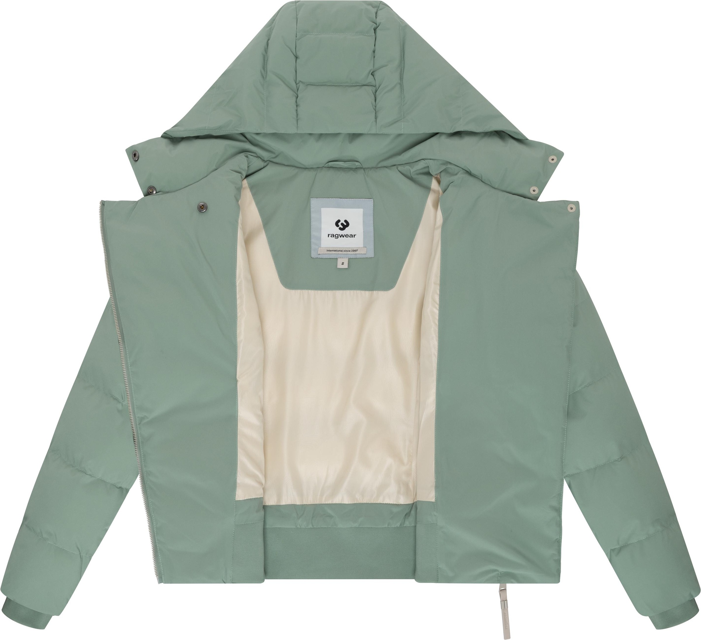 Ragwear Steppjacke »Harlen YOUMODO«, mit Kapuze, Wasserdichte Winterjacke mit Kapuze