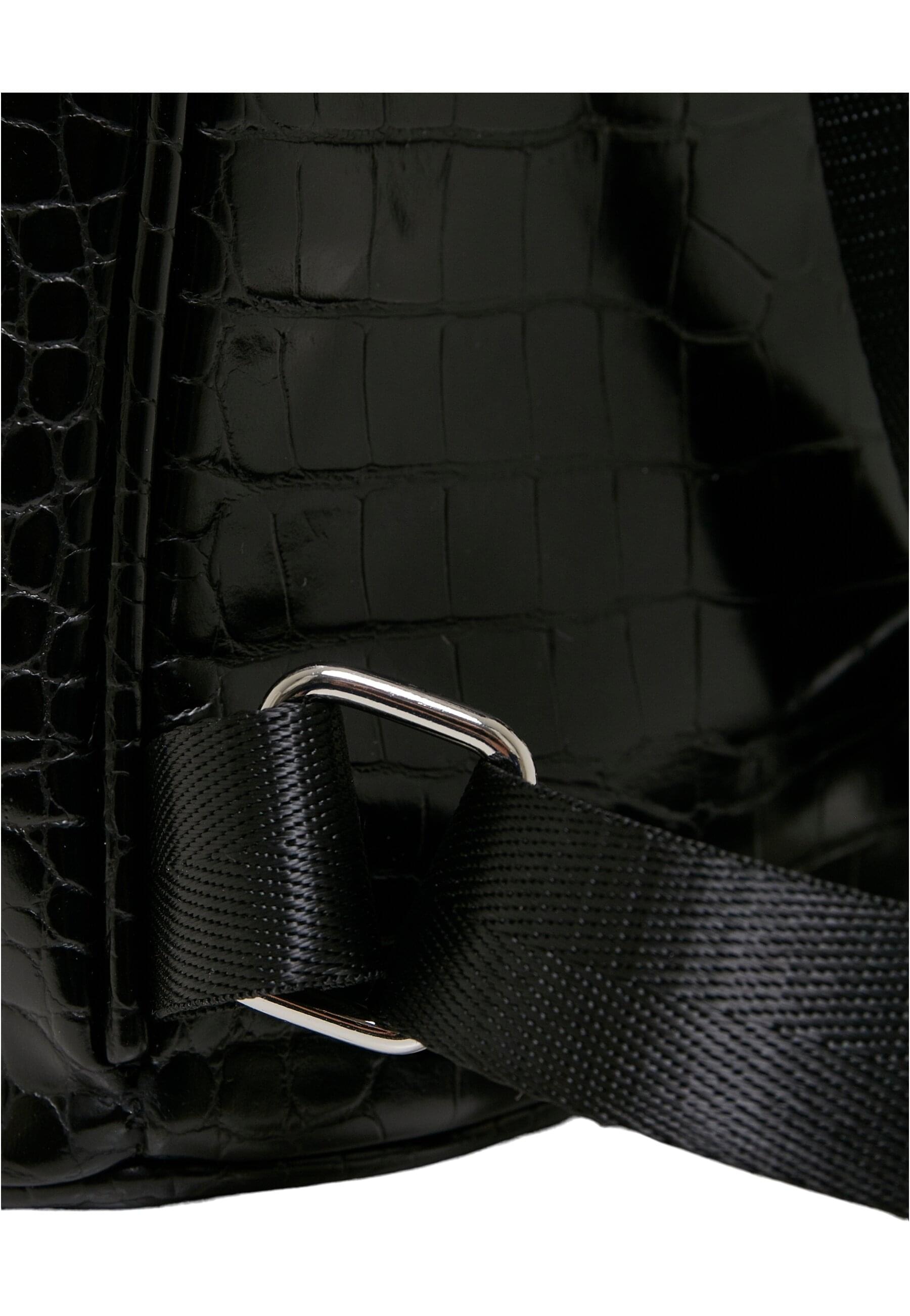 URBAN CLASSICS Rucksack »Urban Classics Unisex Croco Synthetic Leather Backpack«