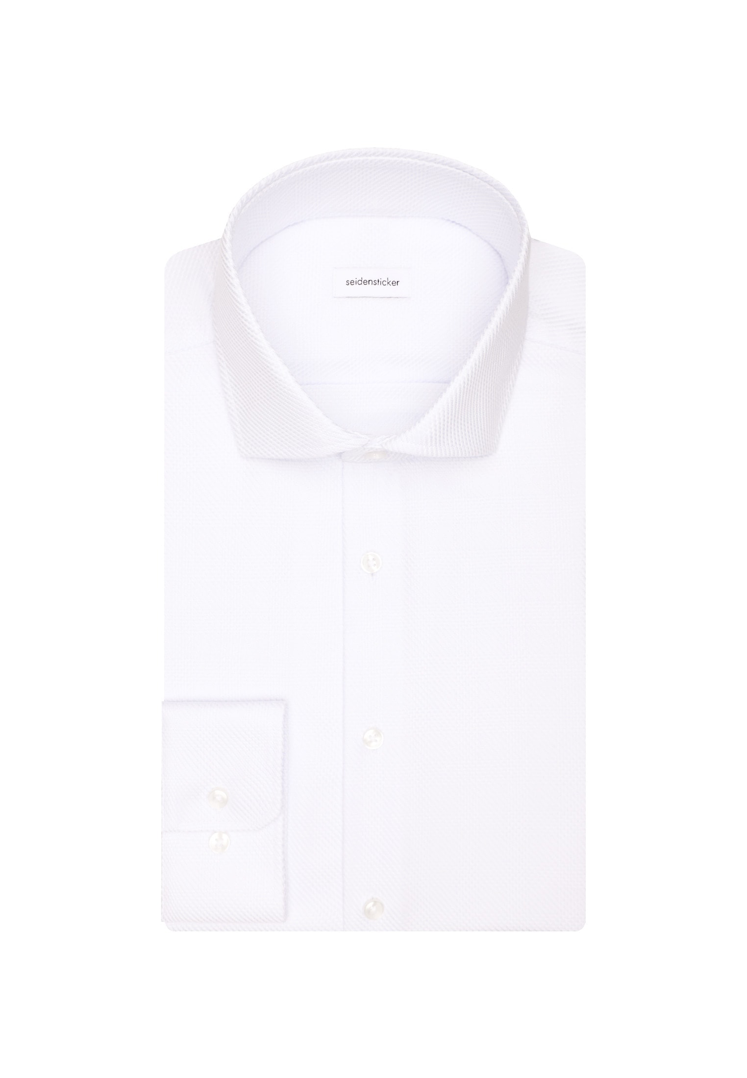 seidensticker Businesshemd »Slim«, Slim Extra langer Arm Kentkragen Uni