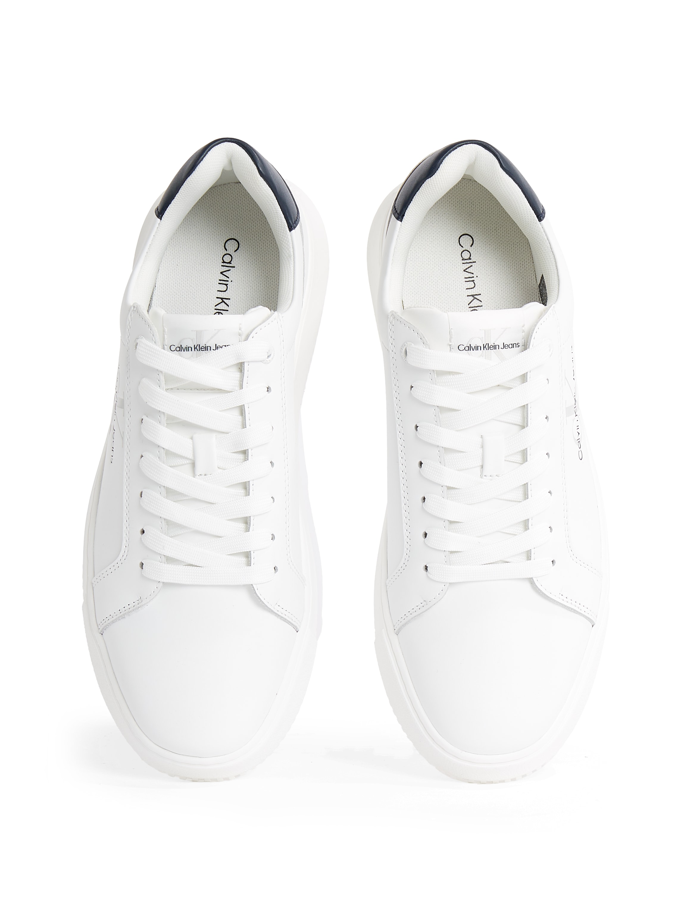 Calvin Klein Jeans Plateausneaker »SEAMUS 20L«, Freizeitschuh, Halbschuh, Schnürschuh mit Kontrastbesatz