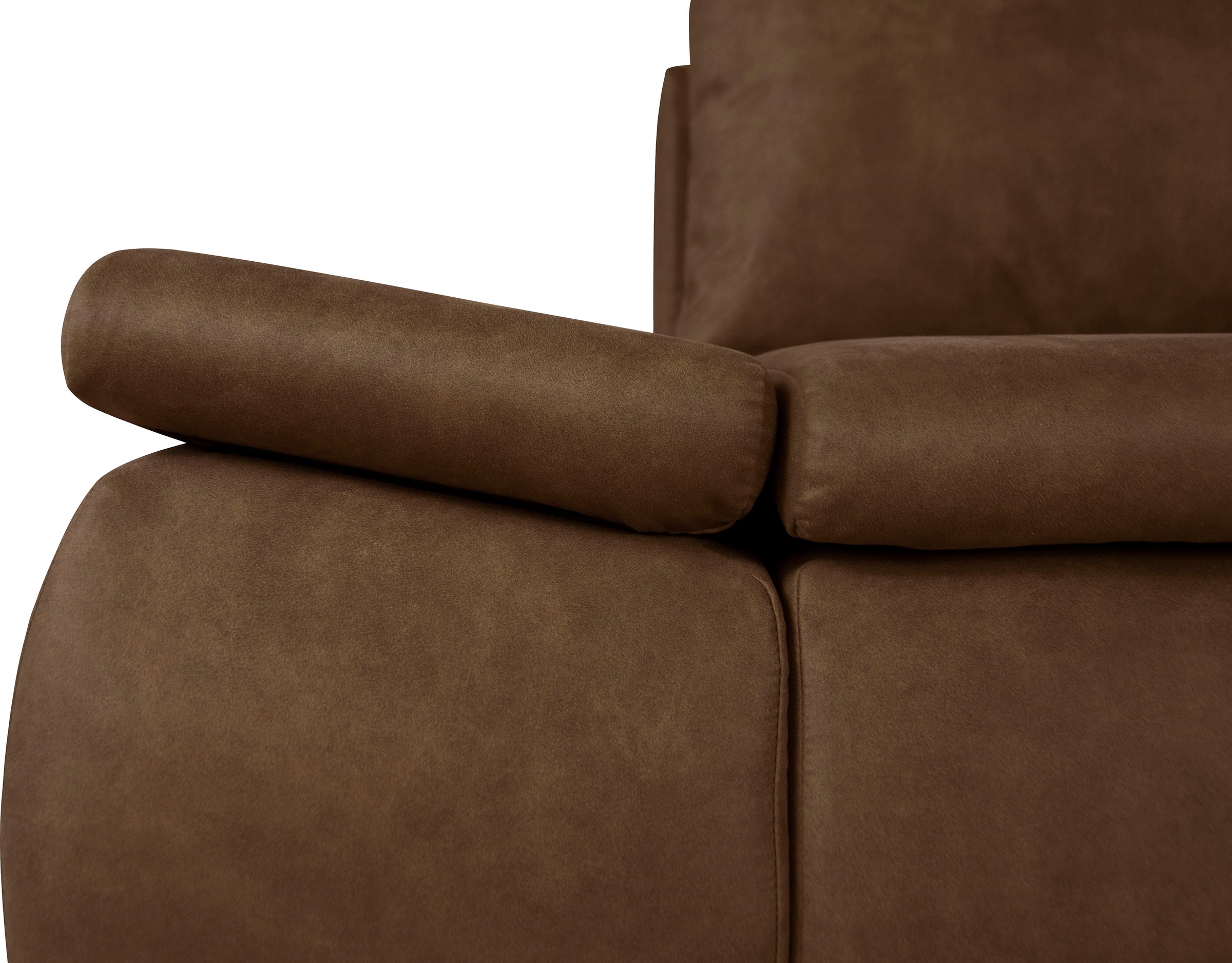 Home affaire Ecksofa »Acra L-Form«, mit Bettfunktion und Bettkasten, in Mattenoptik