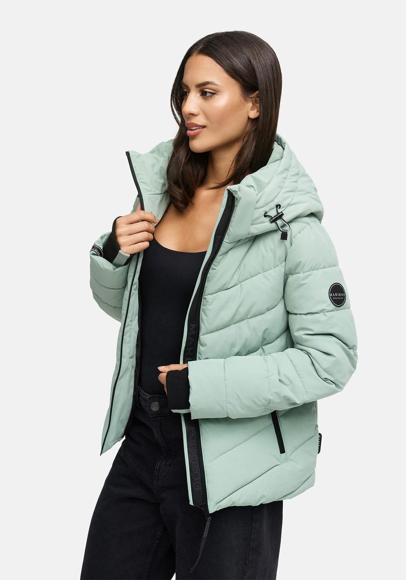 Marikoo Winterjacke »Samuiaa XVI«, mit Kapuze