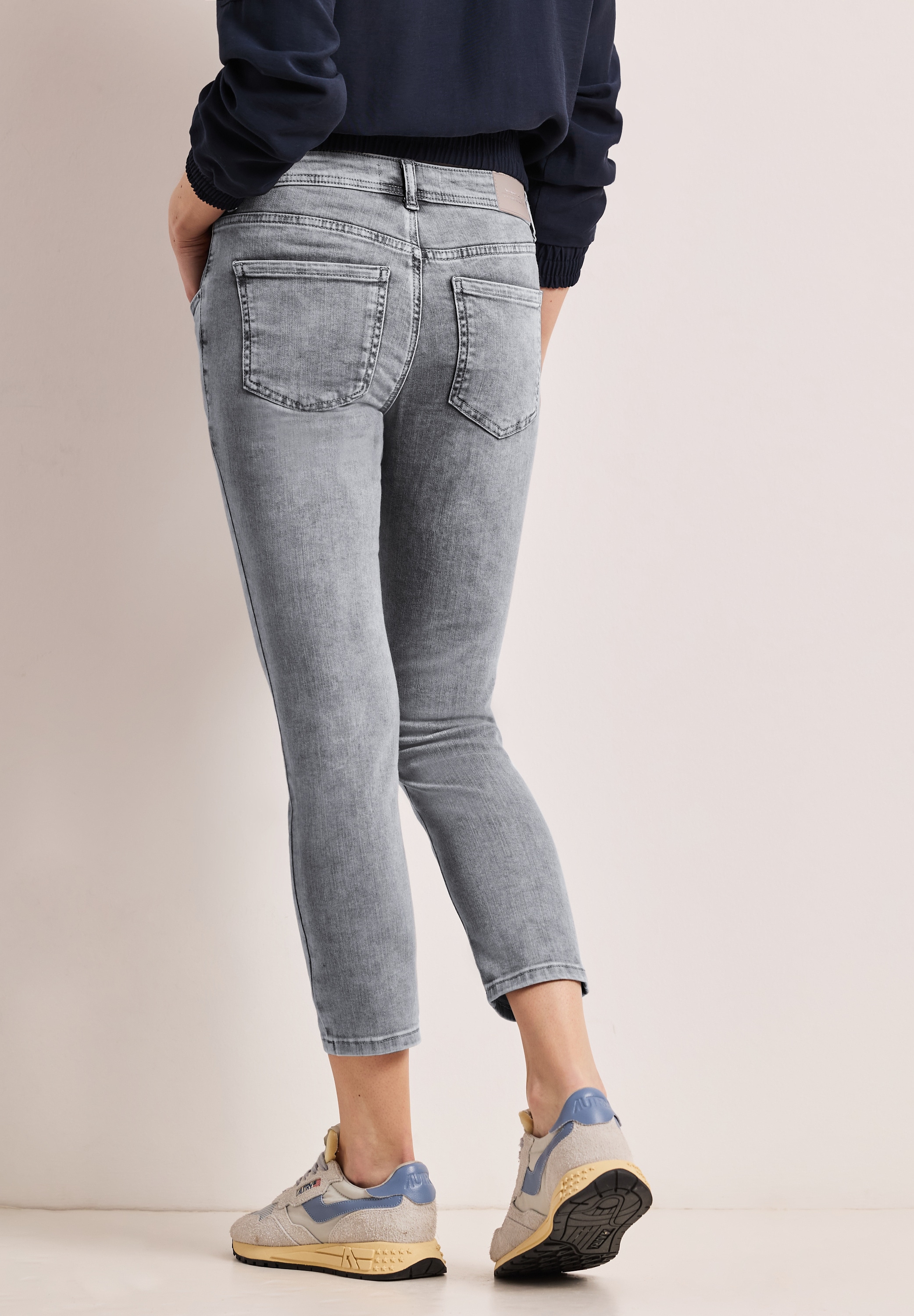 STREET ONE Slim-fit-Jeans Middle Waist günstig online kaufen