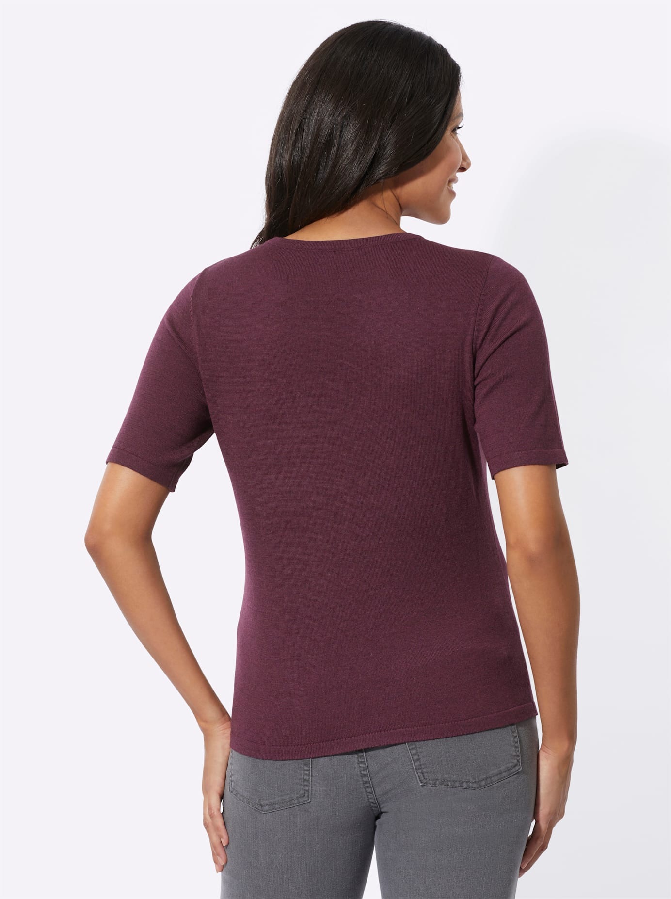 Classic Basics Kurzarmpullover "Kurzarm-Pullover" günstig online kaufen