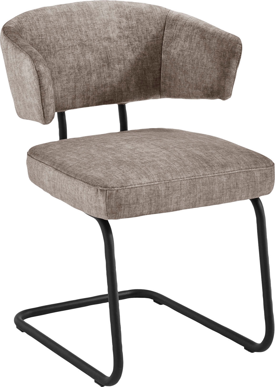 K+W Komfort & Wohnen Freischwinger "Mikkado Tube" () 1 Stk.abgerundeter Rüc günstig online kaufen