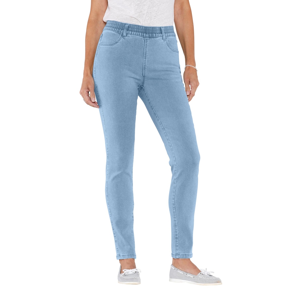 Classic Basics Schlupfjeans, (1 tlg.)