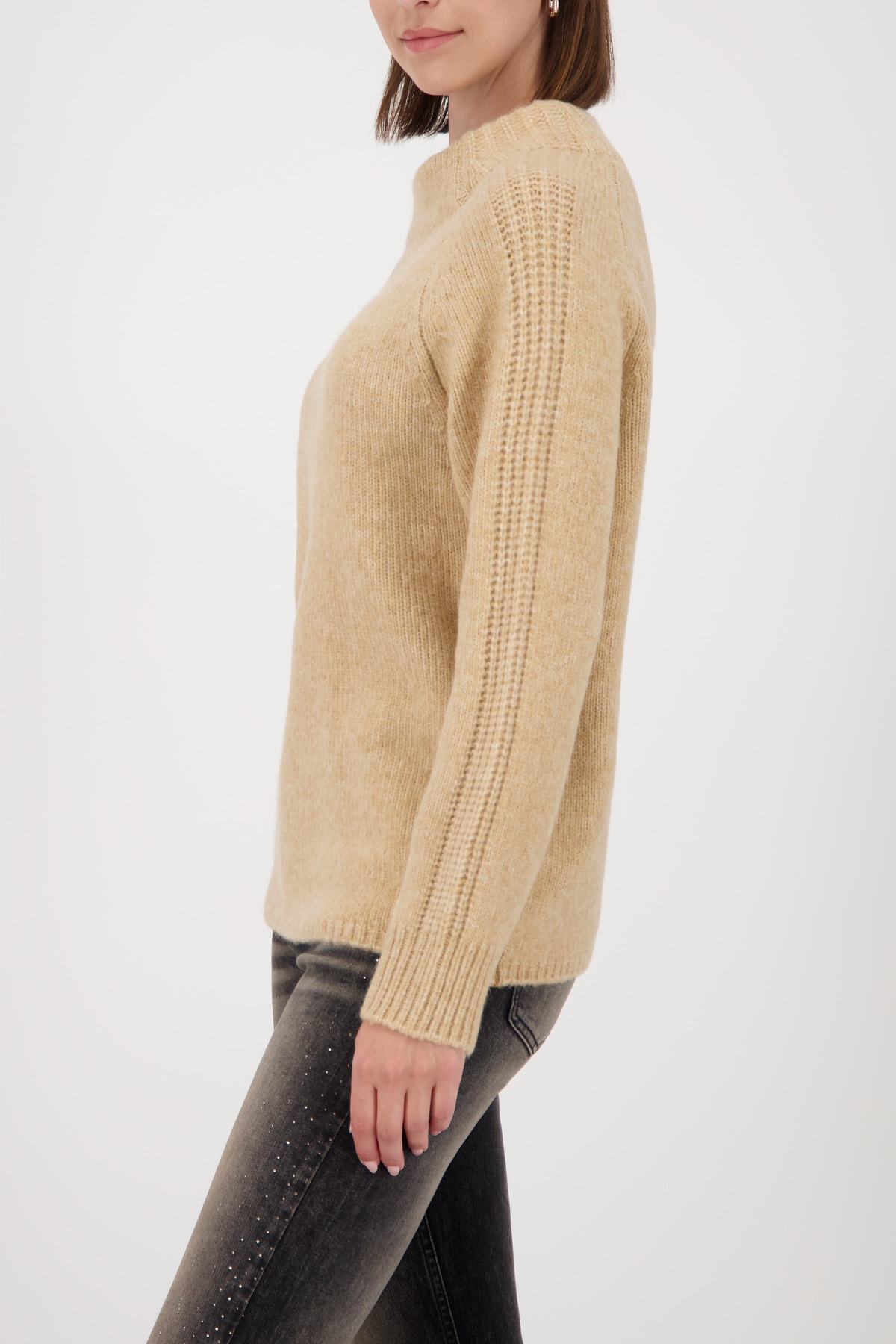 Thumbnail - Monari Strickpullover Regular fit mit Rundhalsausschnitt