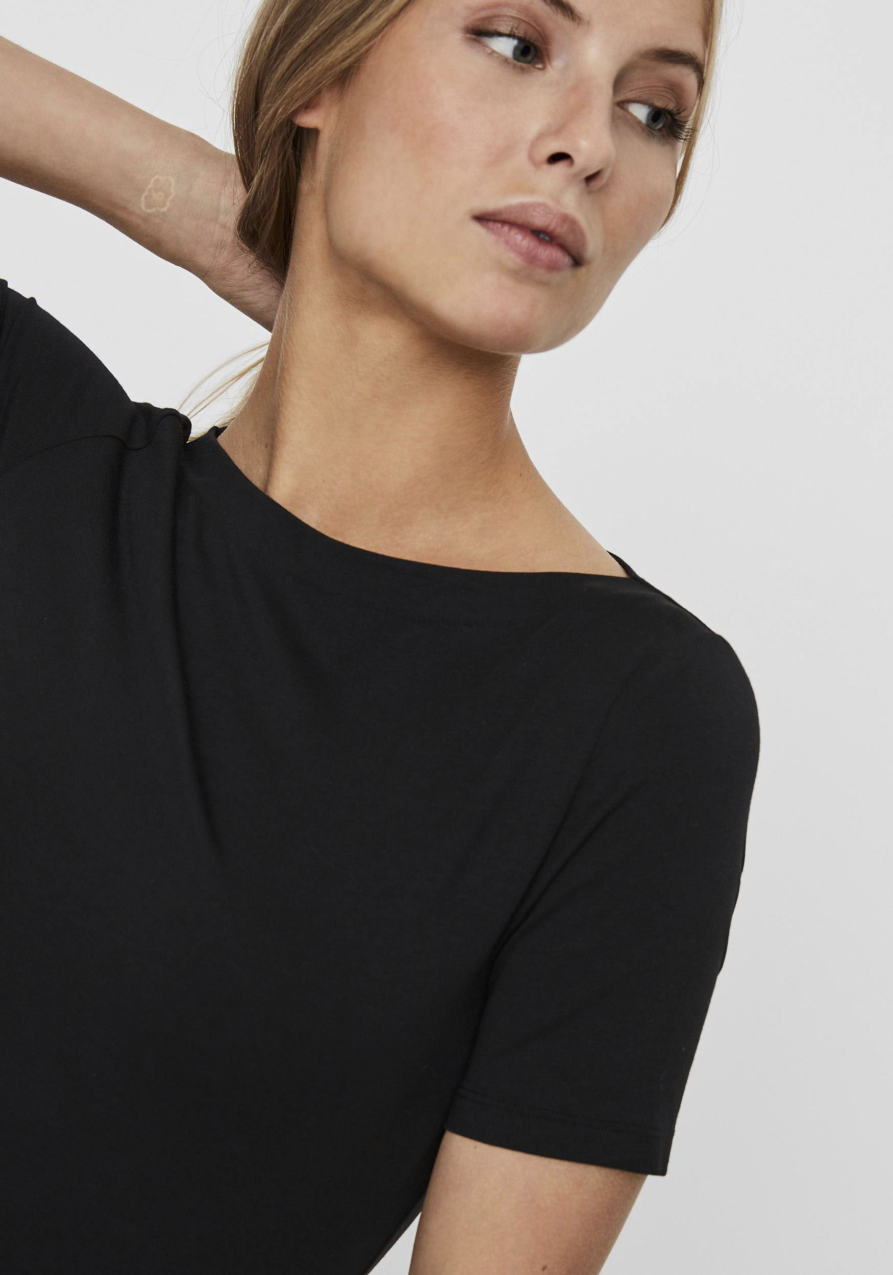 Thumbnail - Vero Moda Kurzarmshirt "VMPANDA MODAL S/S TOP NOOS"