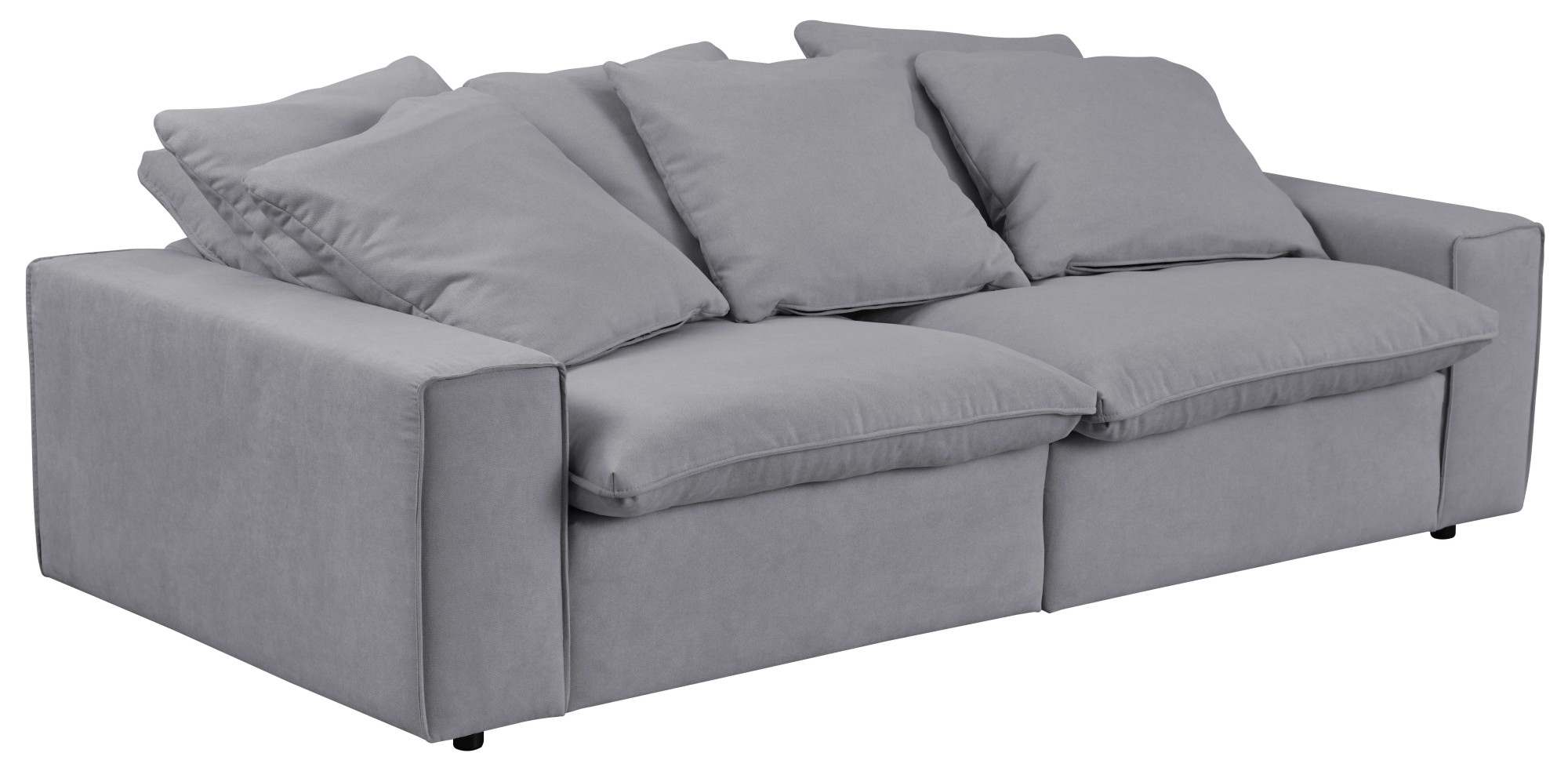 andas 3-Sitzer »Venslev«, Lounge-Sofa, mit extra tiefer Sitzfläche und losen Kissen