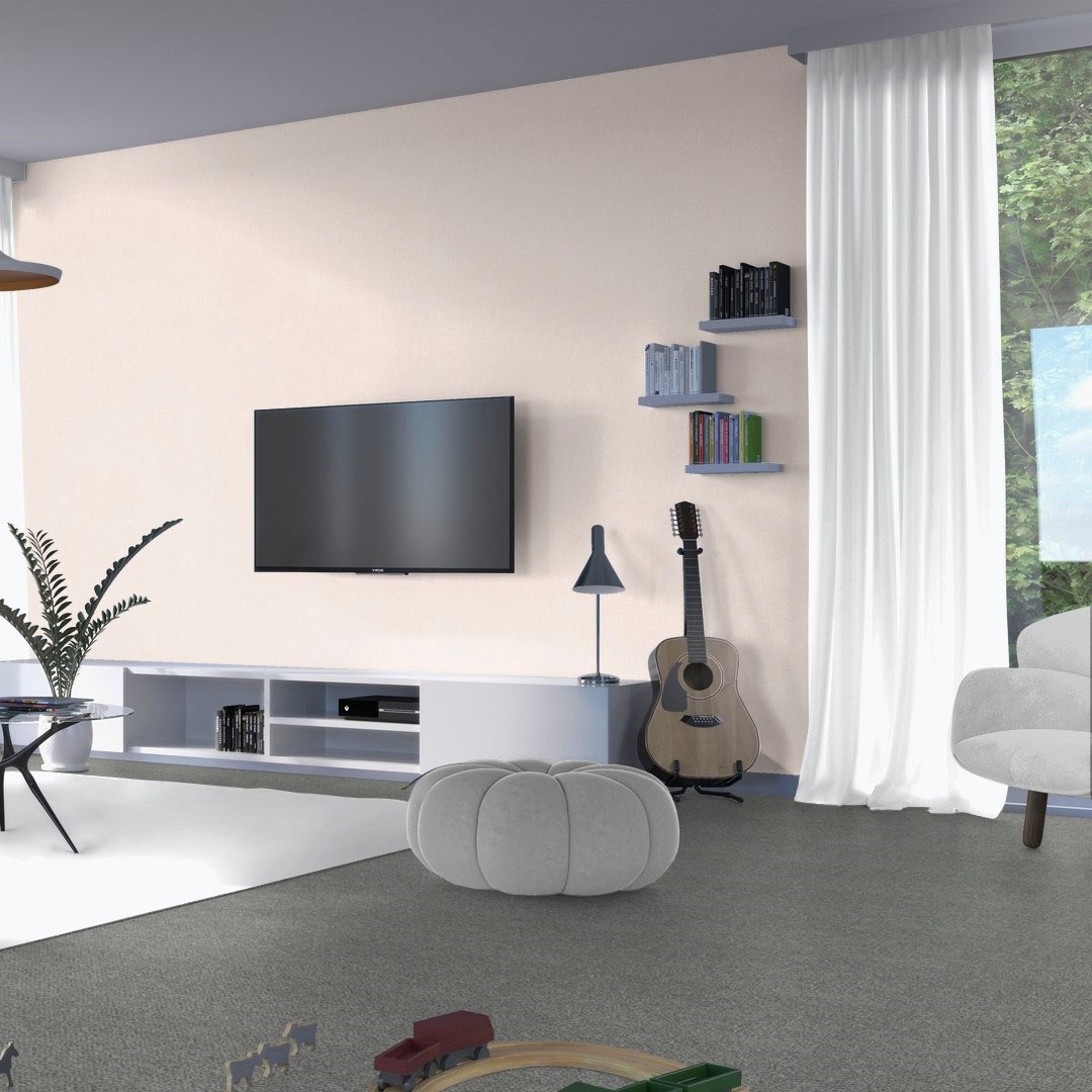 Vorwerk Teppichboden »Passion 1091 (Metro), Schlinge - Uni Farben, Made in Germany«, rechteckig, 6,3 mm Höhe, Wohnzimmer, Schlafzimmer, Kinderzimmer, Breite 400/500 cm