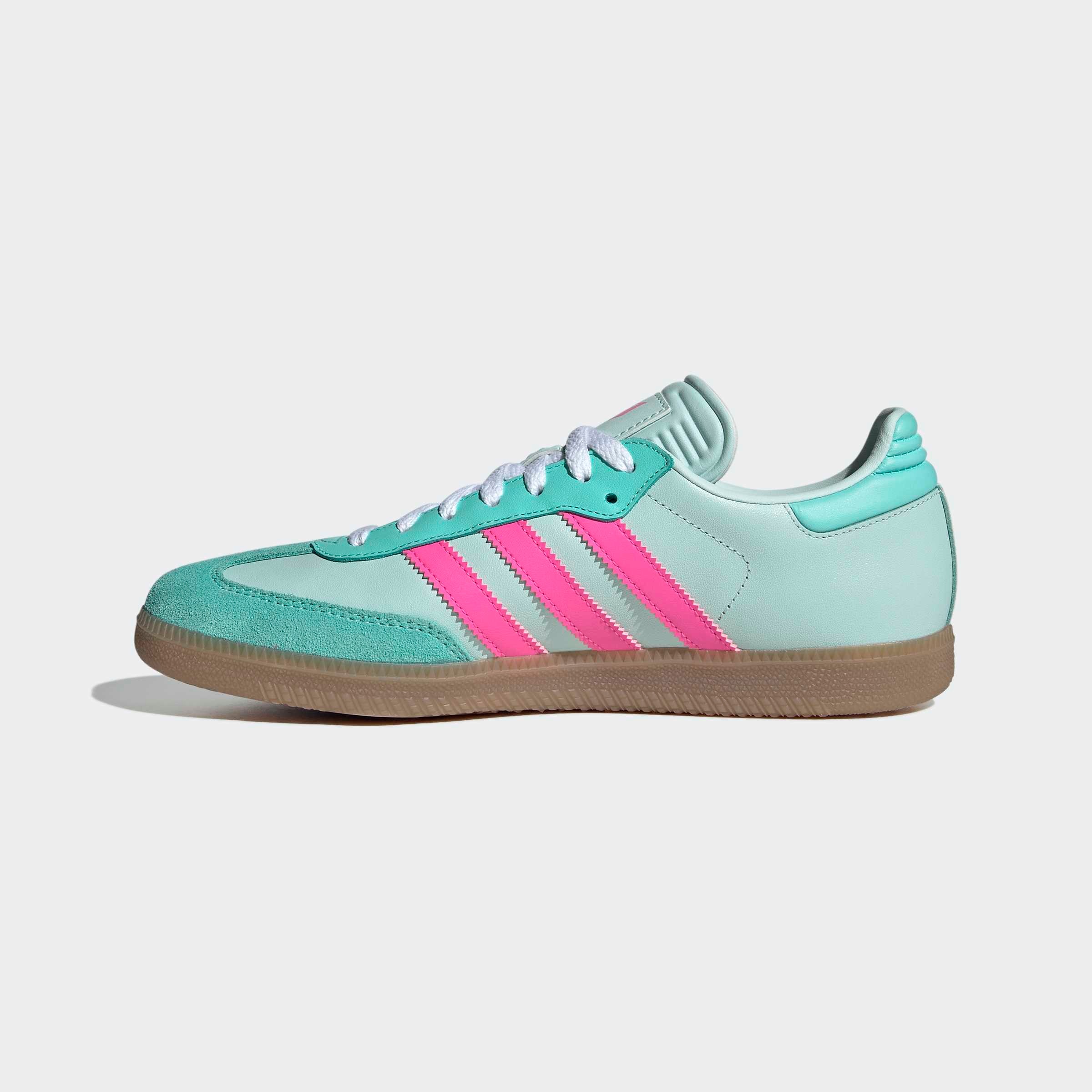 Adidas Chaussures De Futsal Samba Messi Halo Mint / Lucid Pink / Gum4 EU 46 Homme 2