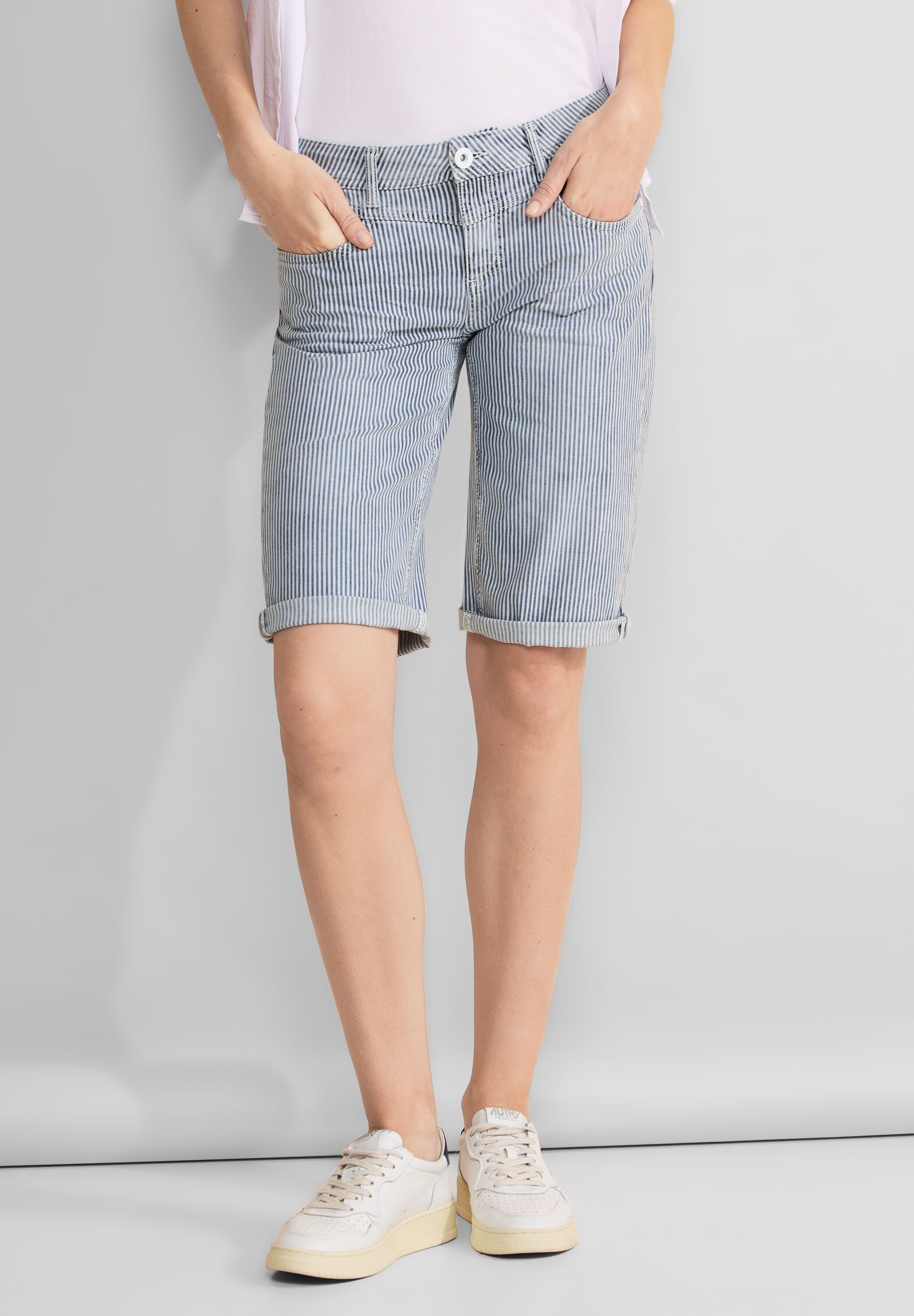 STREET ONE Gerade Jeans, Middle Waist