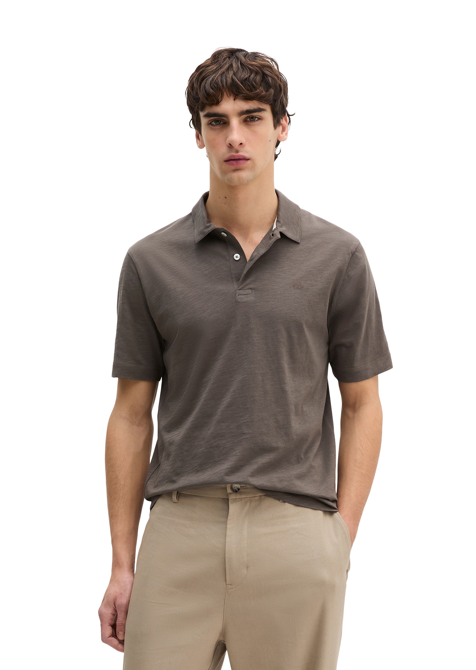 Marc OPolo Poloshirt "aus weicher Bio-Baumwolle" günstig online kaufen