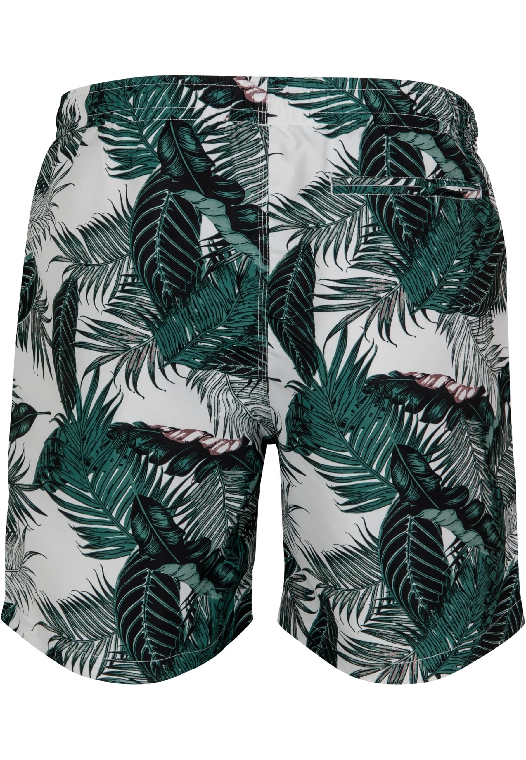 URBAN CLASSICS Badeshorts »Urban Classics Herren Pattern Swim Shorts«