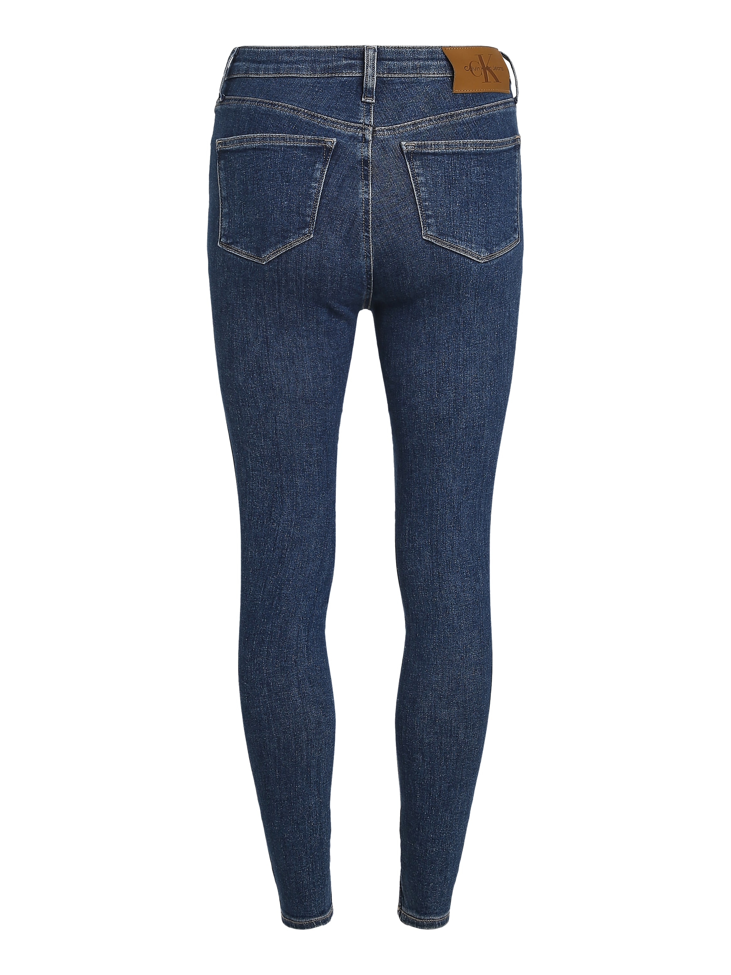 Calvin Klein Jeans Skinny-fit-Jeans »HIGH RISE SUPER SKINNY ANKLE«, in blauer Waschung