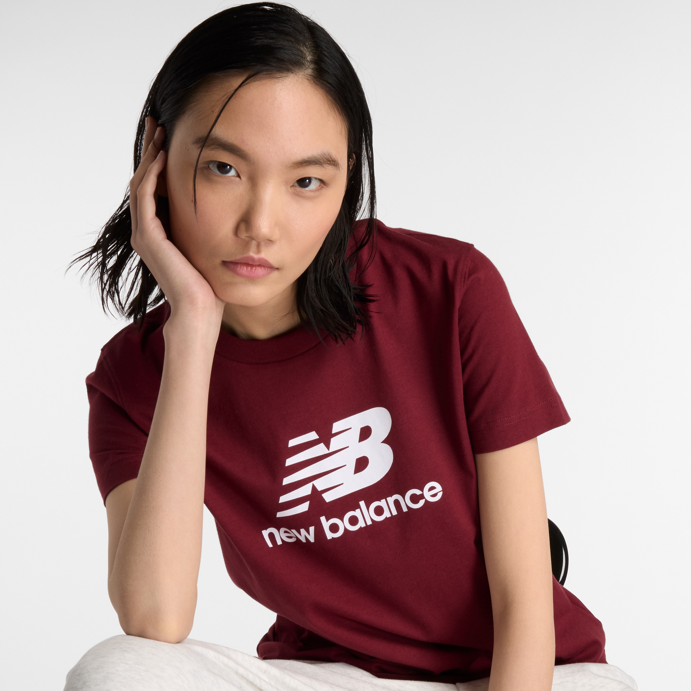 New Balance T-Shirt "Sport Essentials Jersey Logo T-Shirt" günstig online kaufen