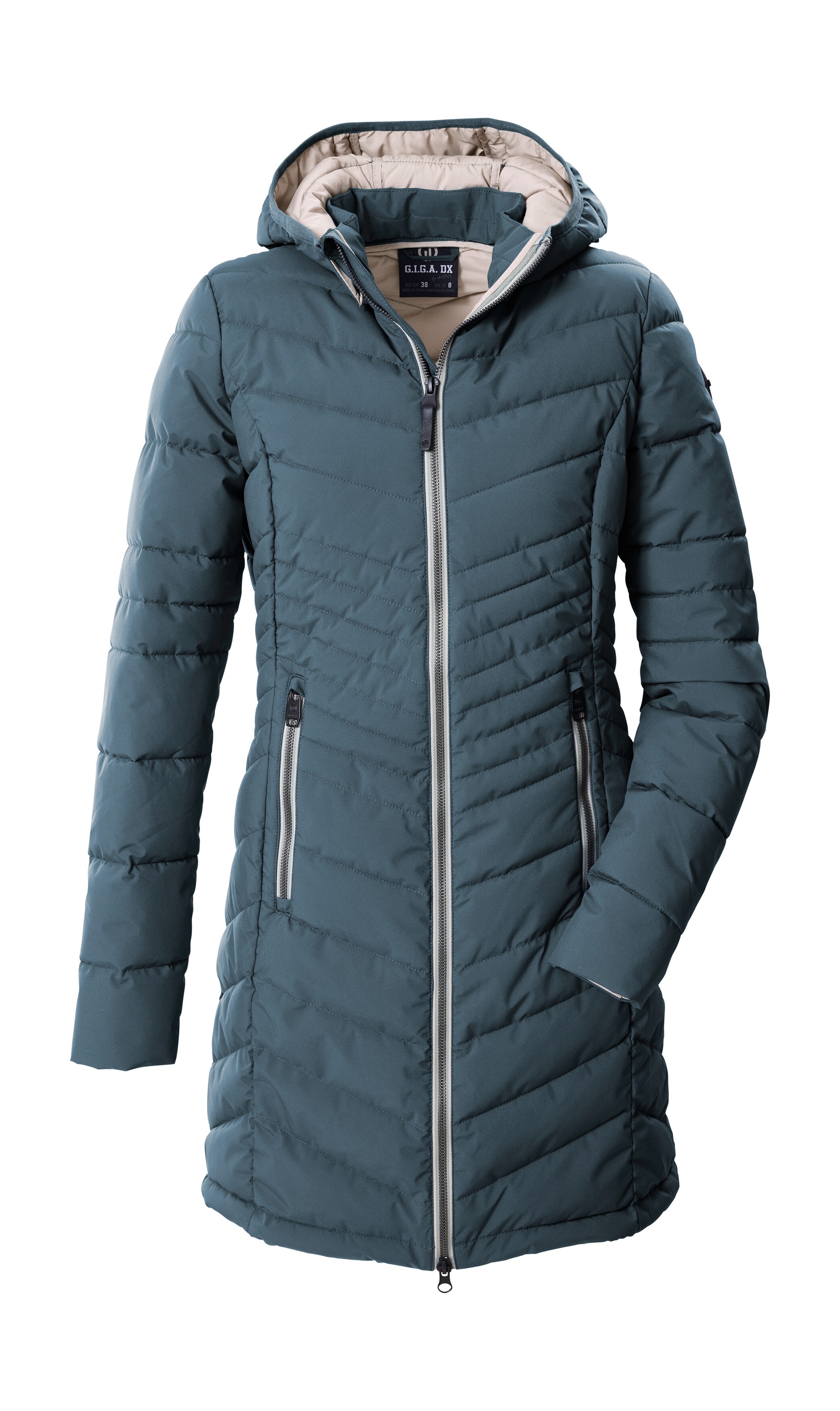 G.I.G.A. DX by killtec Steppmantel "GW 1 WMN QLTD PRK" Leichter, winddichter, wasserabweisender Damen Steppparka