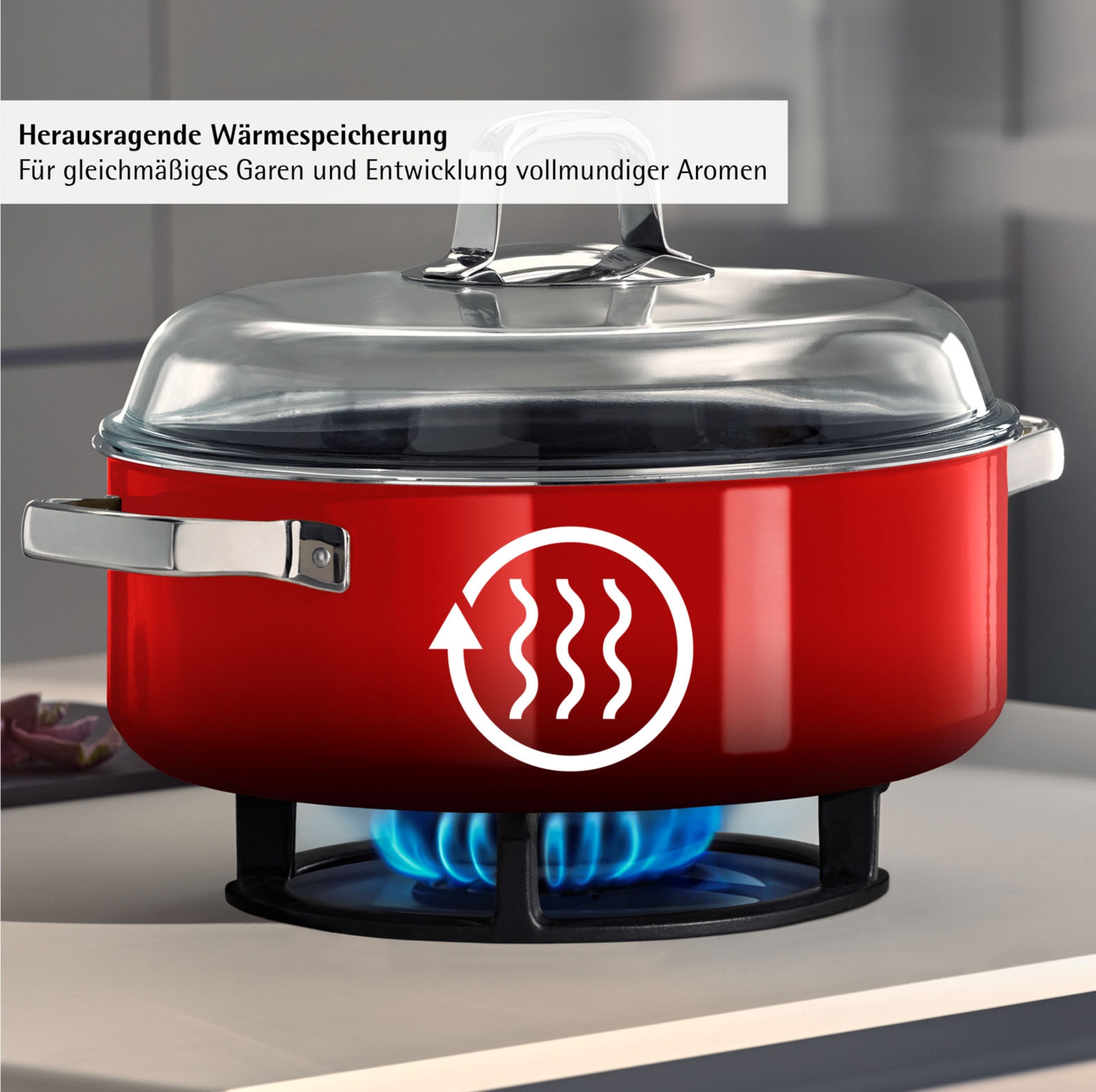 WMF Schmortopf »Fusiontec Mineral Pro« Edelstahl | Glas