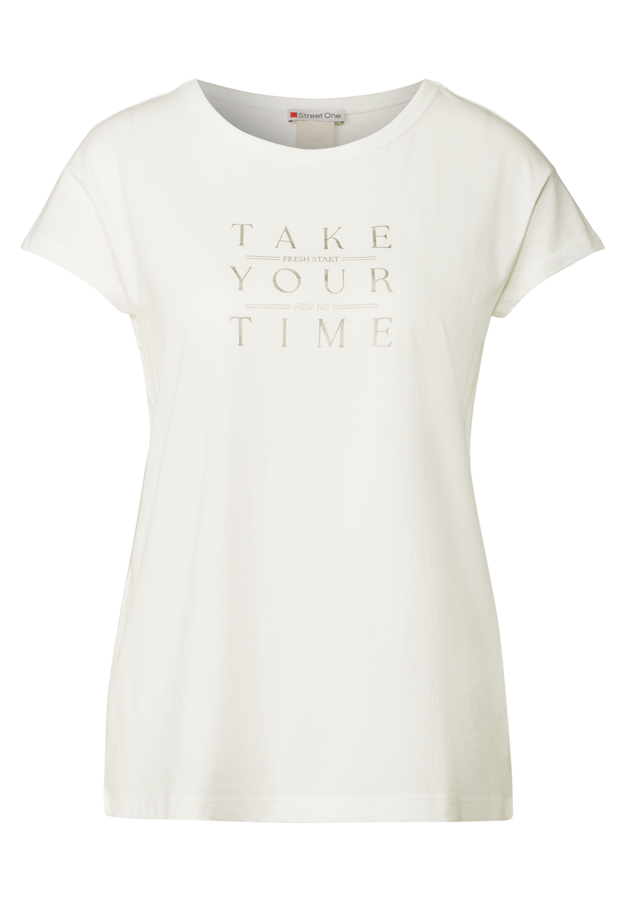STREET ONE T-Shirt, mit Rundhalsausschnitt