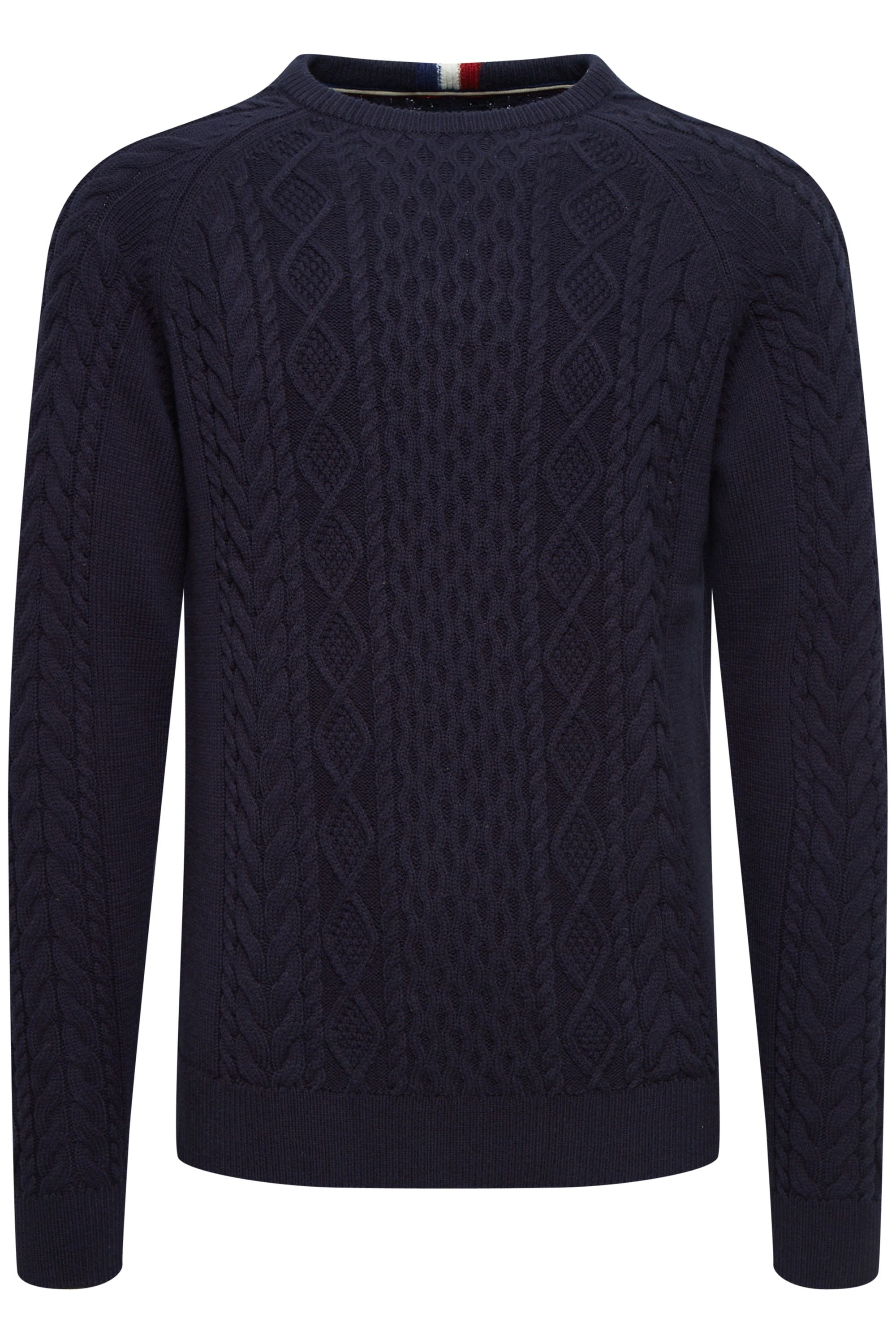 FQ1924 Strickfleece-Pullover "Strickpullover FQKyle"
