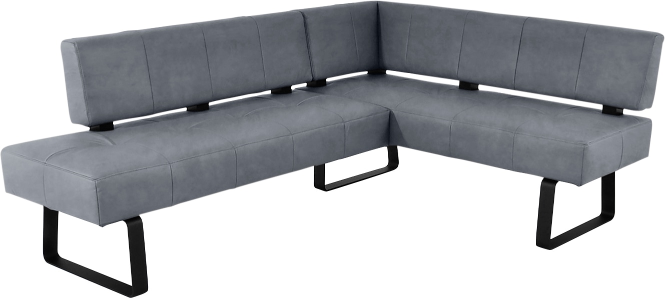 K+W Komfort & Wohnen Eckbank »Spider II«, Sitzsteppung, bequem durch Sandwichbauweise, 2 Stellmaße