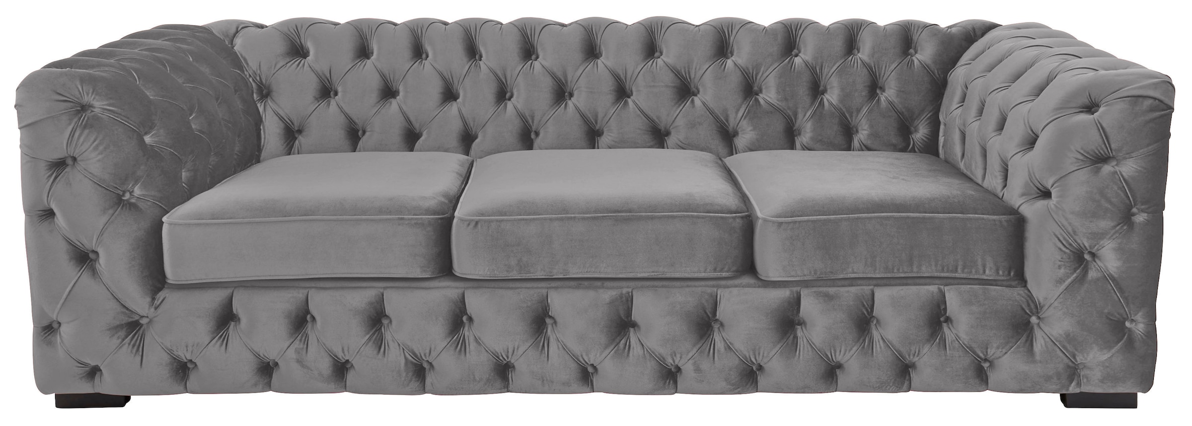 Chesterfield-Sofa »Kalina«, klassische Chesterfield-Knopfheftung, sehr hochwertige...