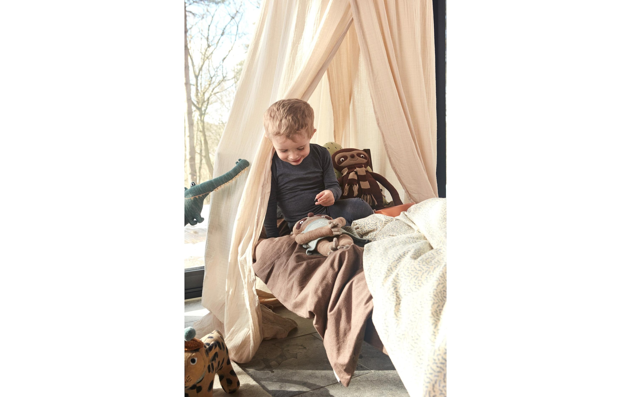 OYOY Spielzelt »Ronja Canopy gross 300 cm, Beige«