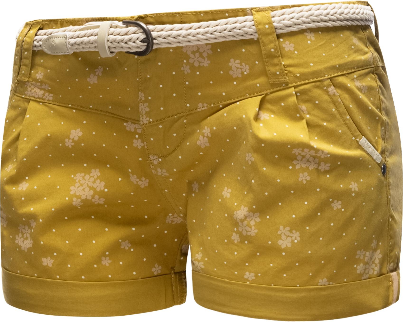 Ragwear Shorts »Heaven Organic«, (2 tlg.), leichte Hotpants mit hochwertigem Flechtgürtel