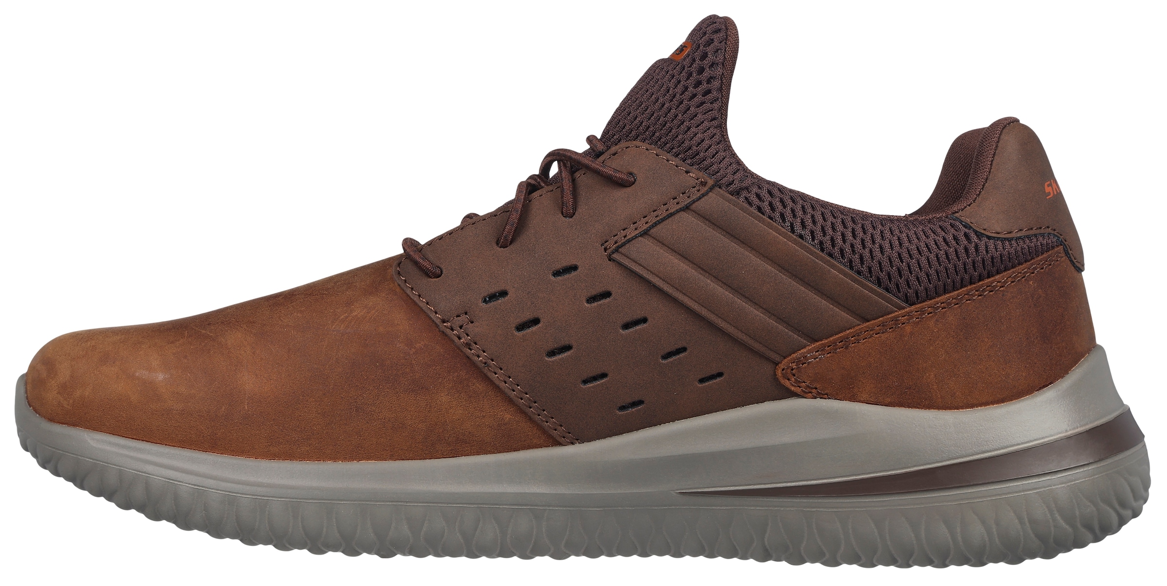 Skechers Slip-On Sneaker »DELSON 3.0«, Sneaker, Freizeitschuh, Slipper mit Goga Mat®-Fußgewölbestützung