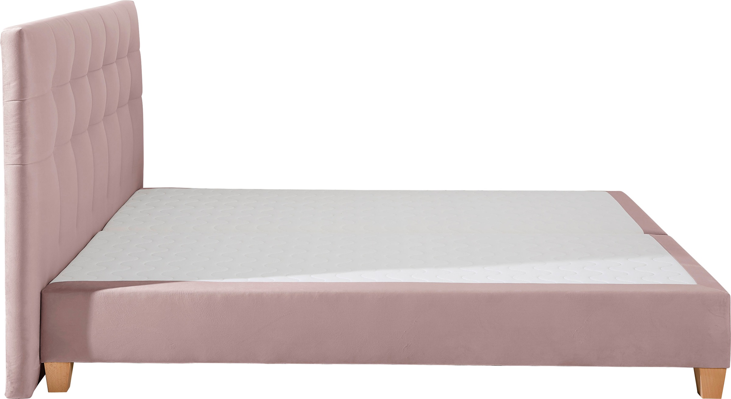 Home affaire Boxspringbett »Moulay«, inkl. Topper, in Überlänge 220 cm, 3 Härtegrade, auch in H4