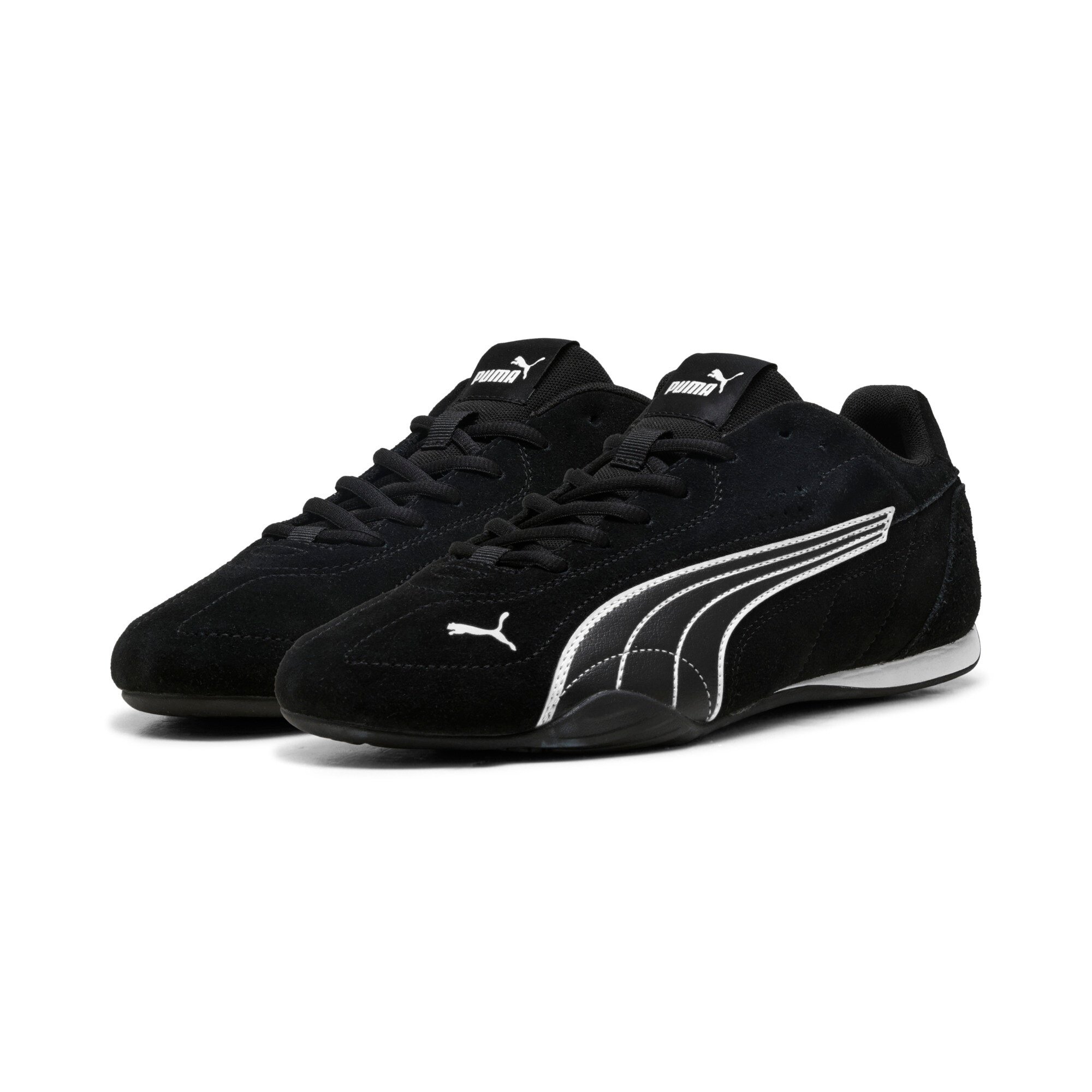 PUMA Sneaker "CATCH SD" für sportliche und lässige Looks, mit Leder-Obermaterial
