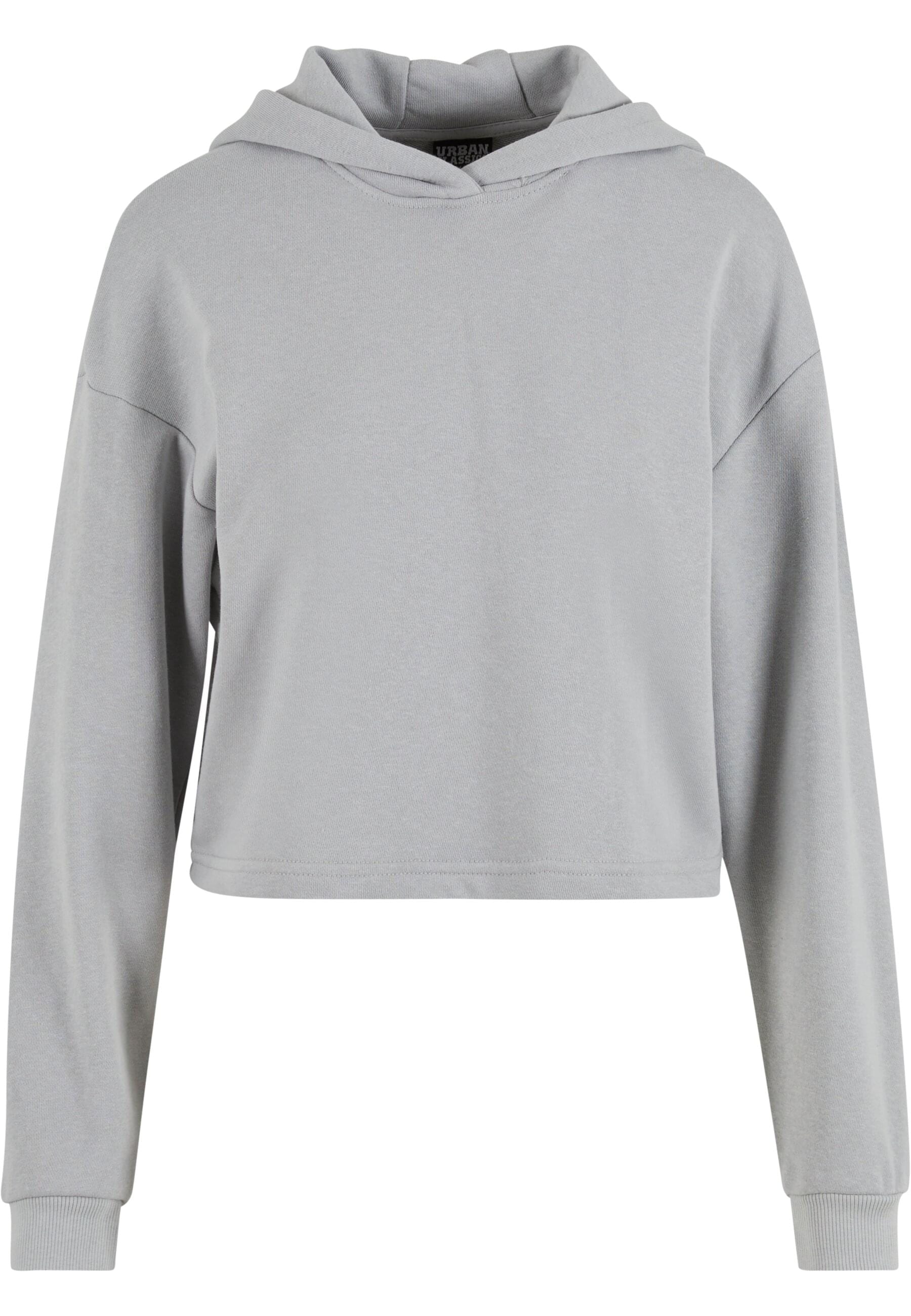 Kapuzenpullover »Urban Classics Damen Ladies Oversized Cropped Light Terry Hoodie«