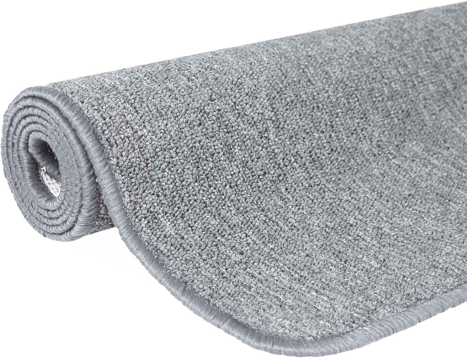 Teppich "MACAO, Made in Netherlands", grau, B:120cm H:5mm L:170cm, Polypropylen (PP), PRIMAFLOR-IDEEN IN TEXTIL, Teppiche, Teppich, Uni Farben, ideal im Wohnzimmer & Schlafzimmer 3