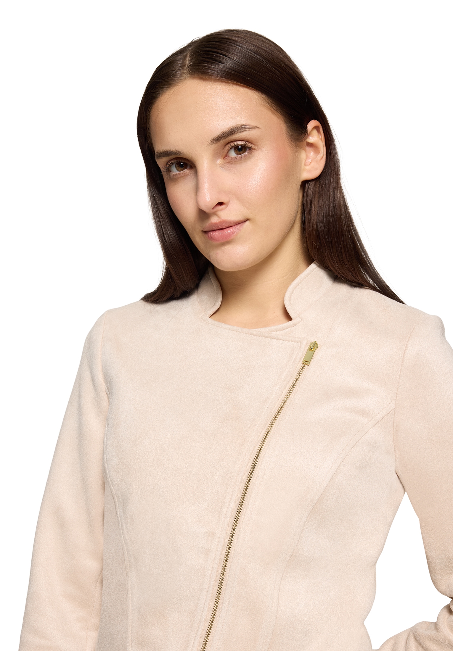 Betty&Co Jackenblazer »Damen mit Stehkragen« Material