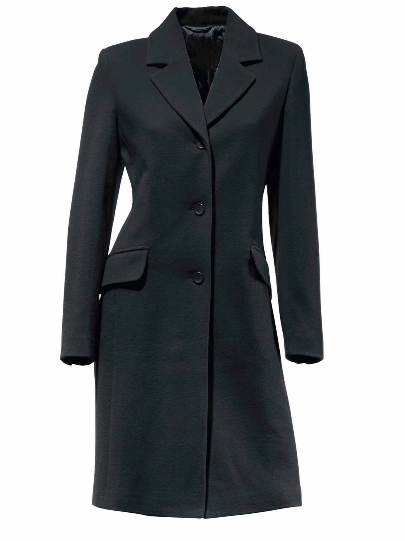 HEINE Short Coat Women's Black 48 3