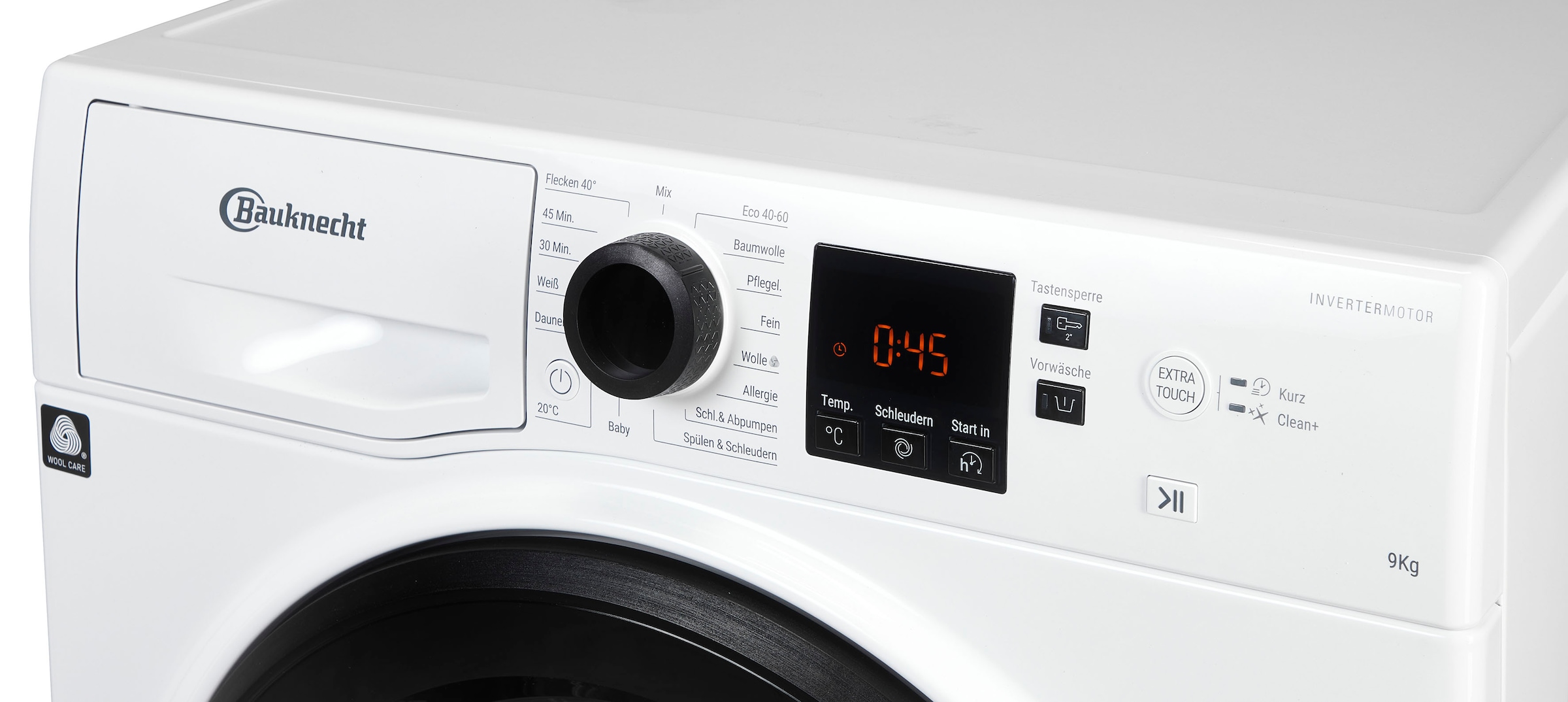 BAUKNECHT Waschmaschine »WAM 914 A«, 9 kg, 1400 U/min, Flecken 40° - entfernt mehr als 100 Flecken bei nur 40 °C